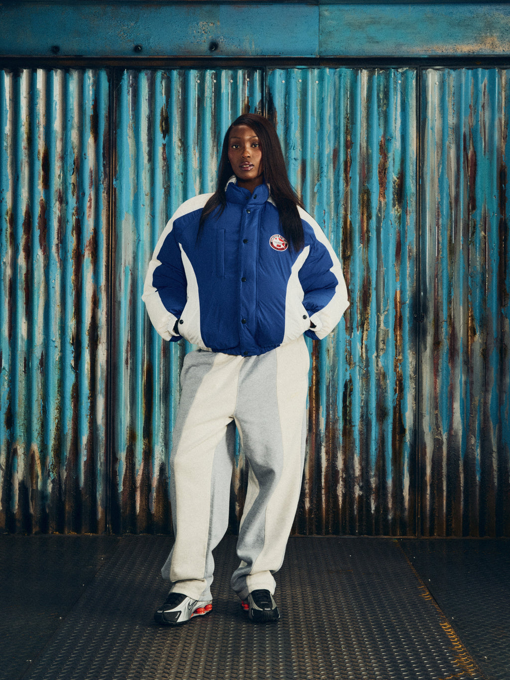 Corteiz AVALANCHE BOLO DOWN JACKET [BLUE] CRTZRTW
