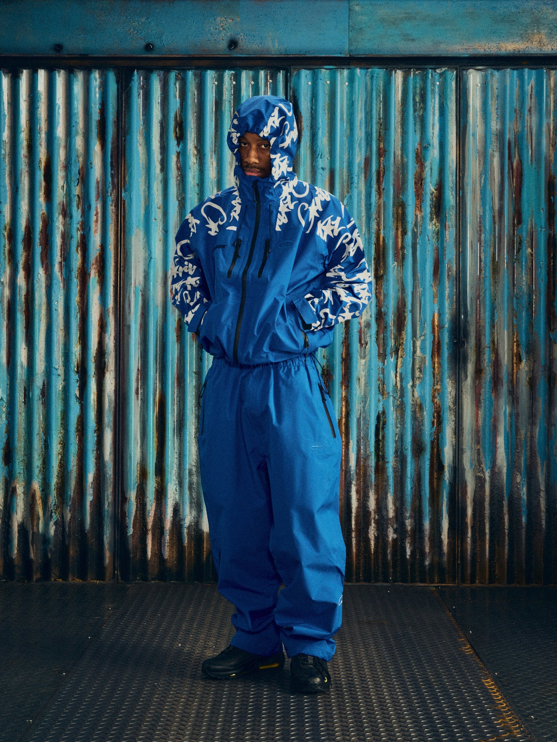 Corteiz ELITEWORK™ WATERPROOF SHELL PANT [BLUE] CRTZRTW