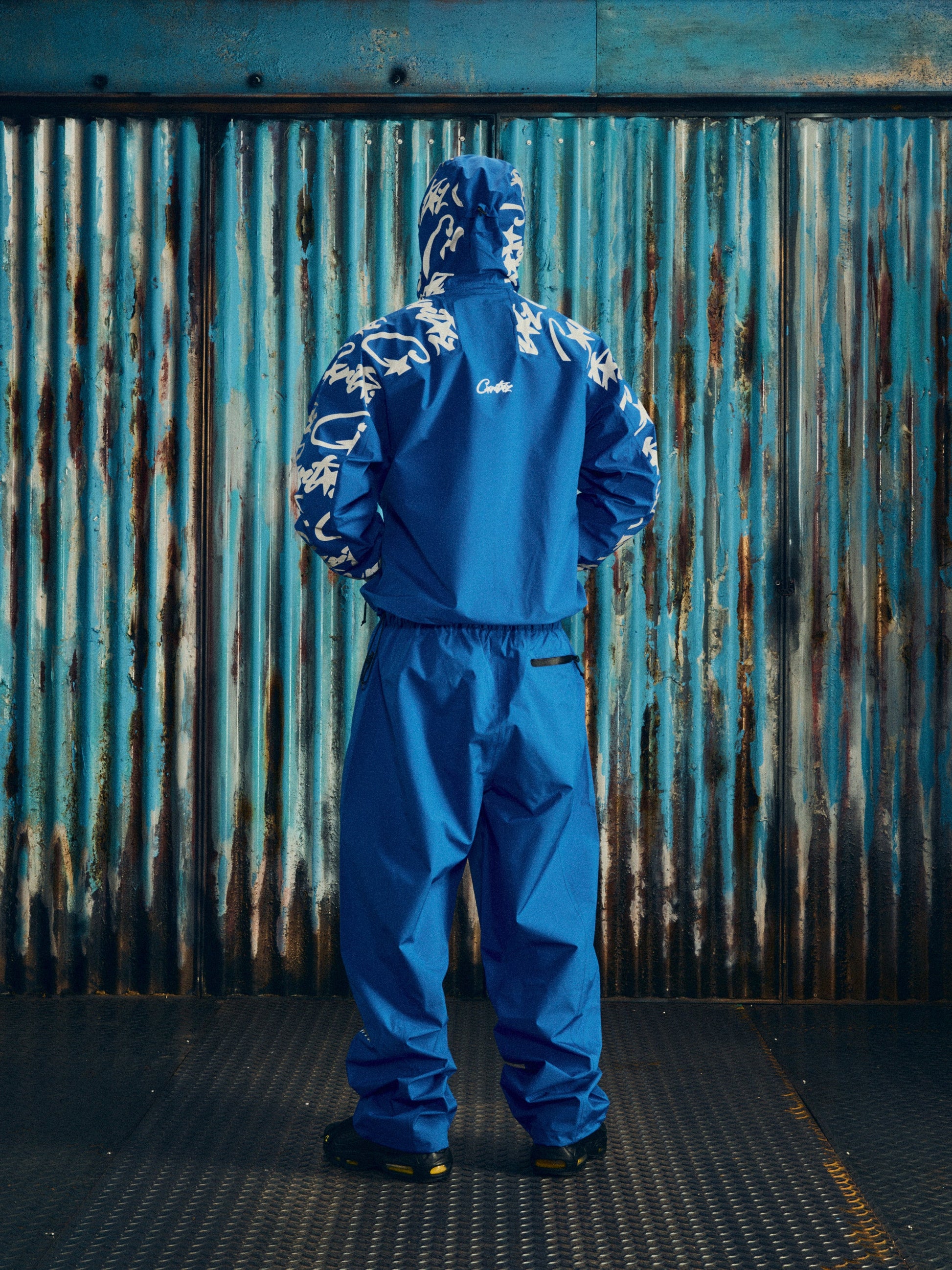 Corteiz ELITEWORK™ WATERPROOF SHELL PANT [BLUE] CRTZRTW