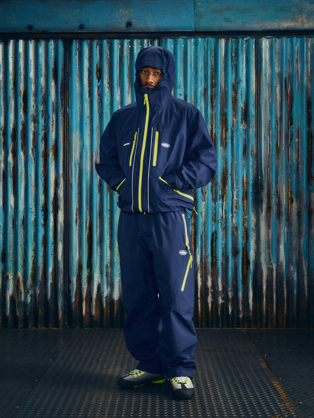 Corteiz ELITEWORK™ APEX SHELL JACKET [NAVY] CRTZRTW