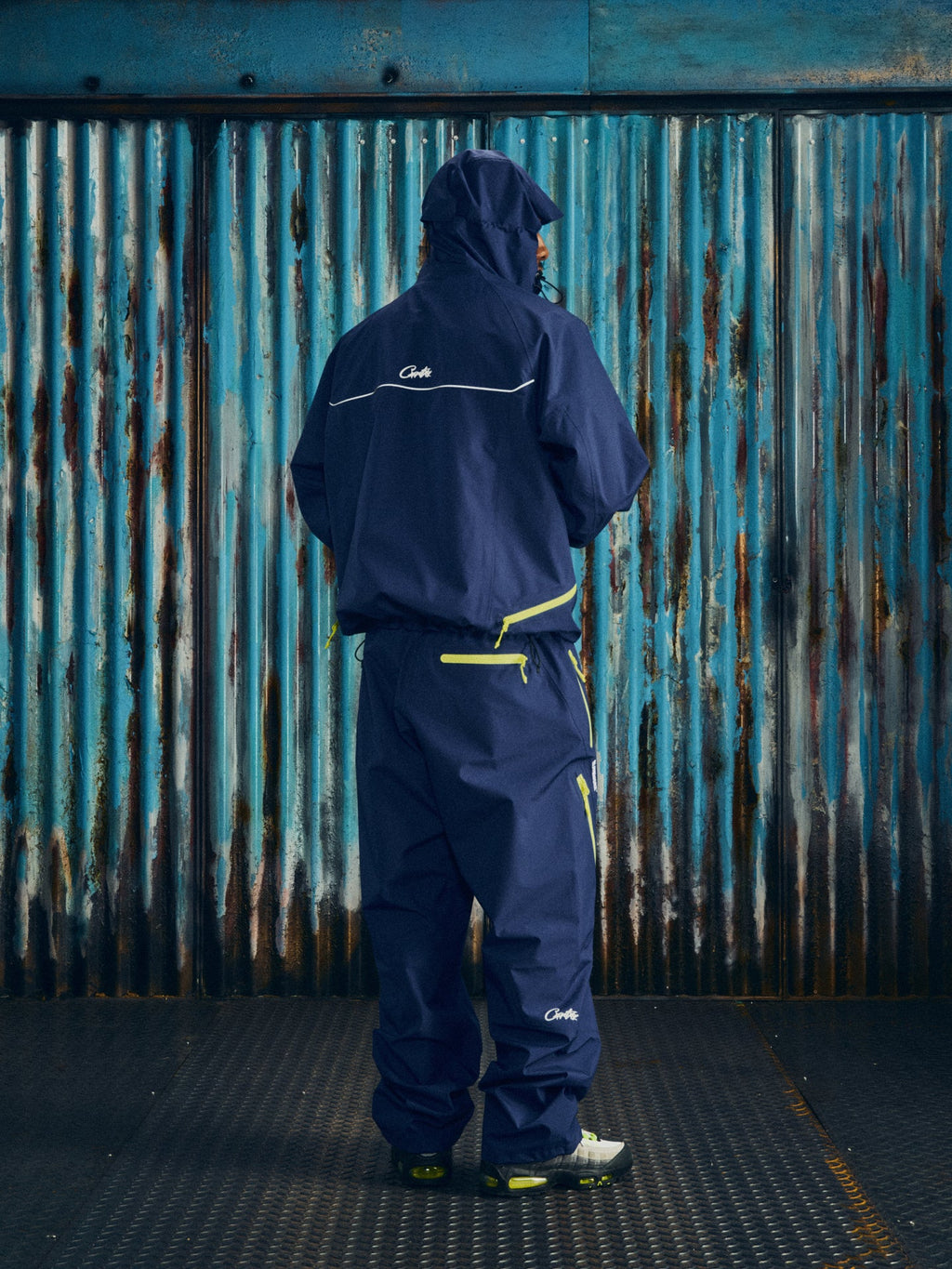 Corteiz ELITEWORK™ APEX SHELL PANT [NAVY] CRTZRTW