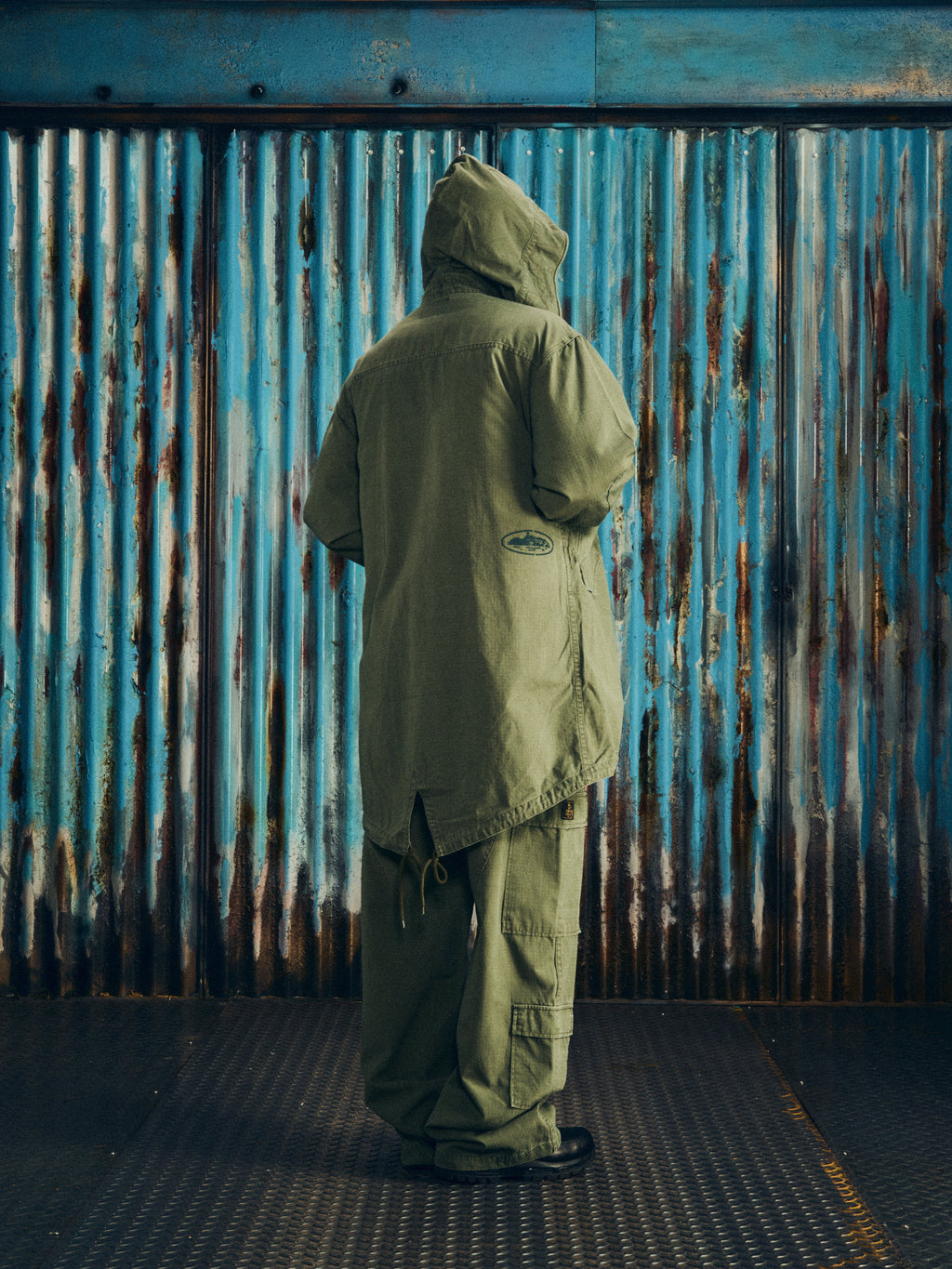 Corteiz GUERILLAZ FISHTAIL PARKA [OLIVE] CRTZRTW