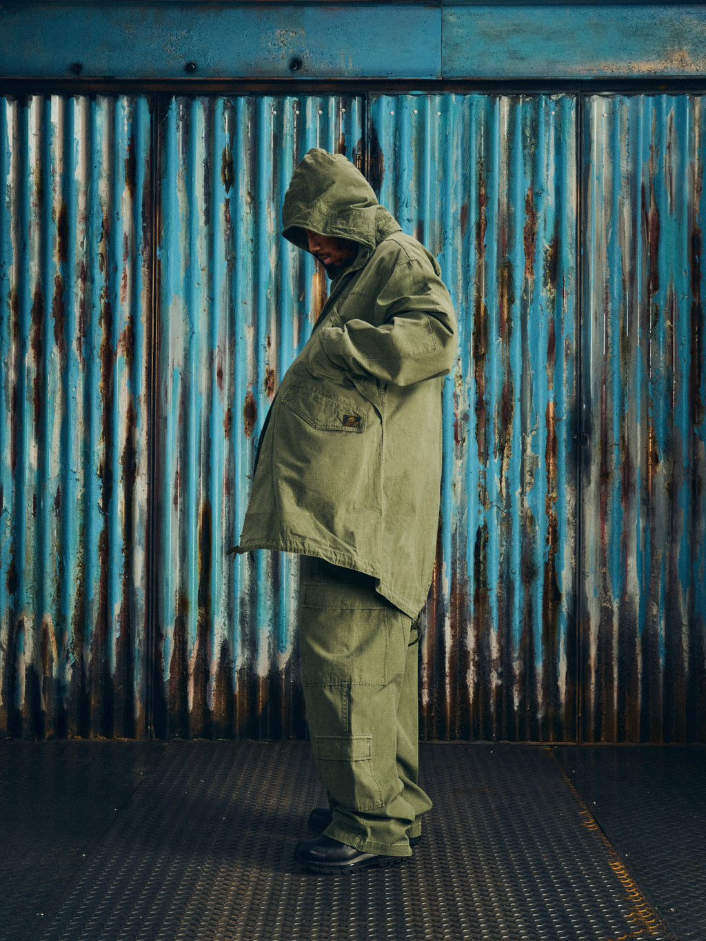 Corteiz GUERILLAZ FISHTAIL PARKA [OLIVE] CRTZRTW
