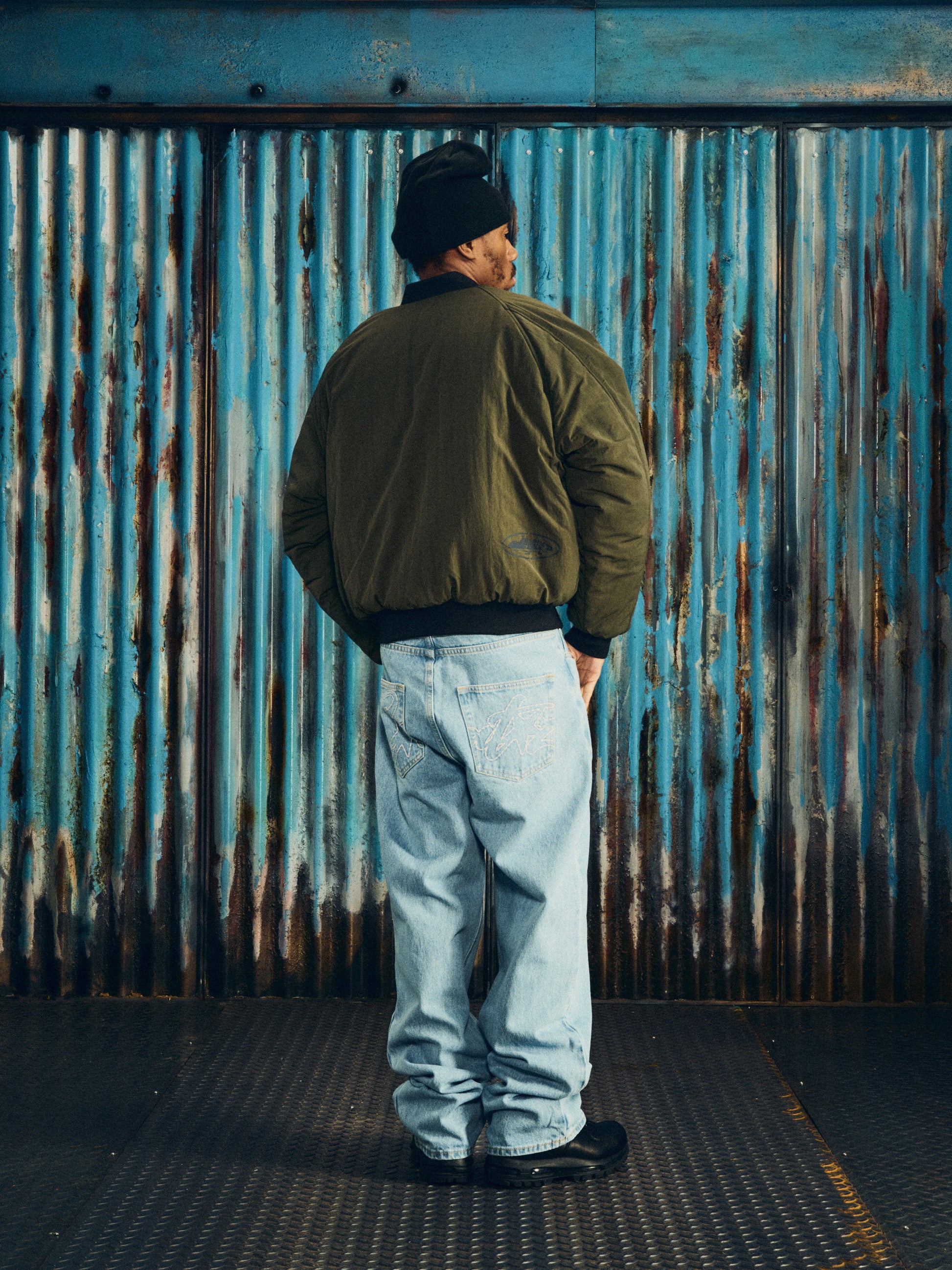 Corteiz GUERILLAZ HEAVY DUTY BOMBER [OLIVE] CRTZRTW