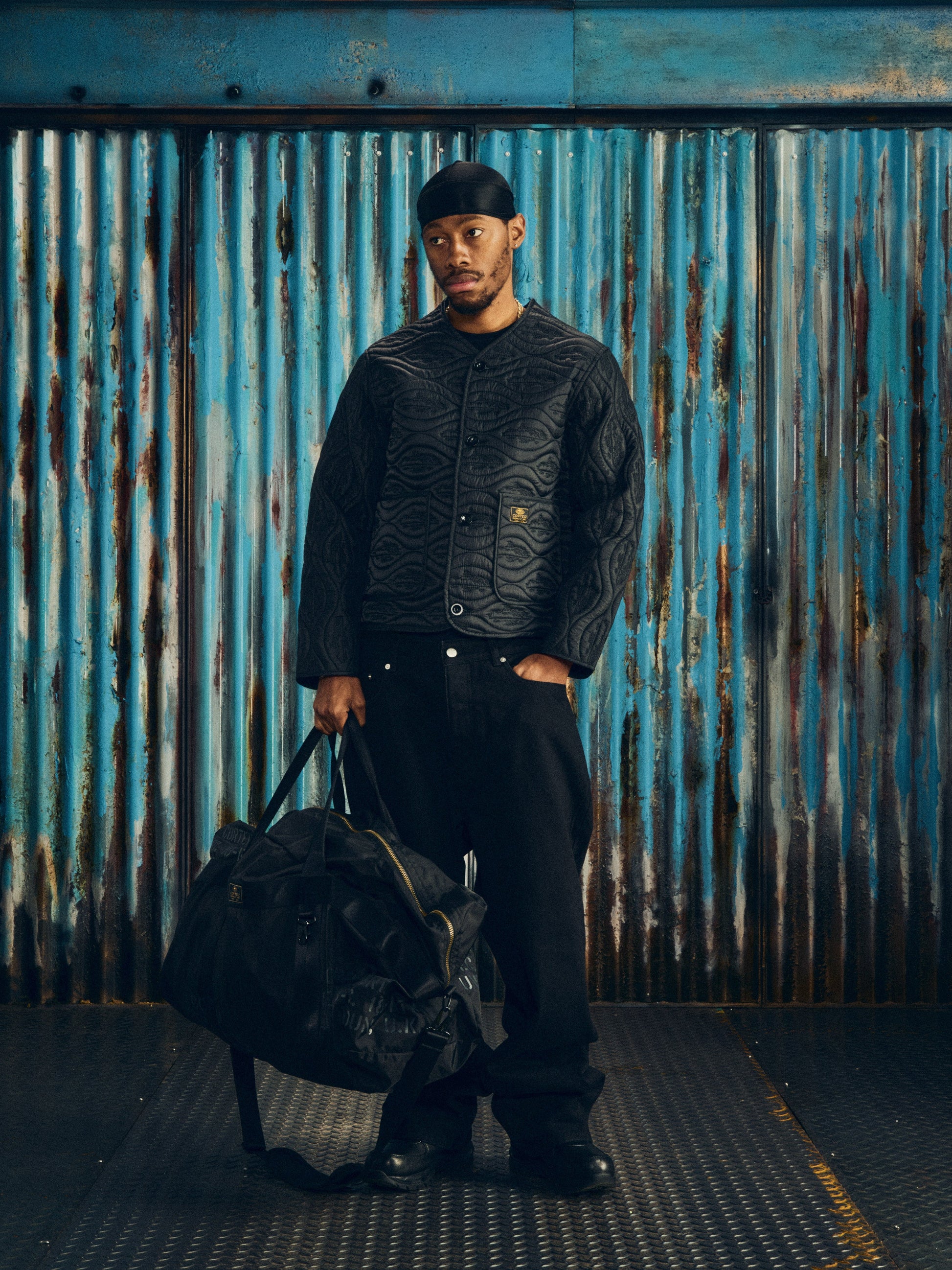 Corteiz GUERILLAZ PARKA LINER [TRIPLE BLACK] CRTZRTW