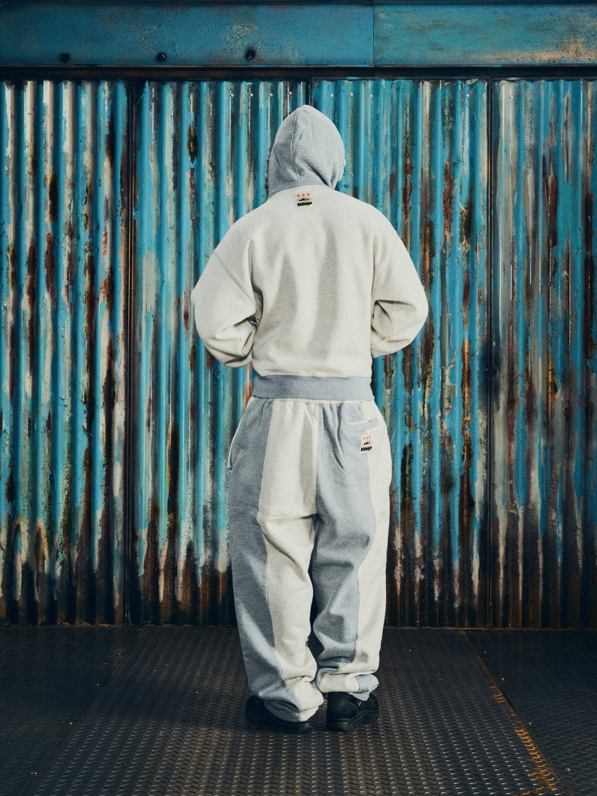 Corteiz HMP CONTRAST OPEN HEM SWEATPANT [HEATHER GREY] CRTZRTW