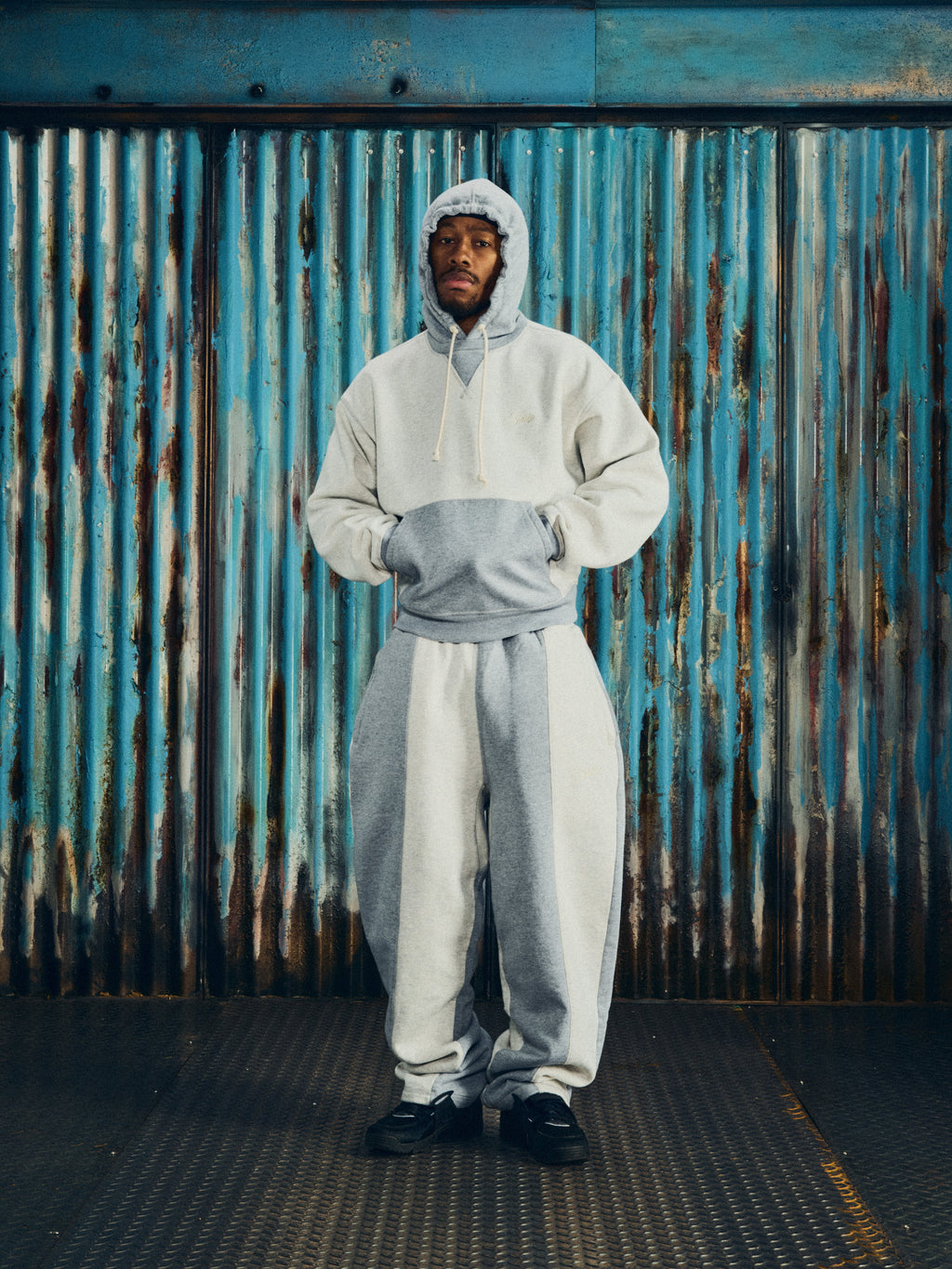 Corteiz HMP CONTRAST HOODIE [HEATHER GREY] CRTZRTW