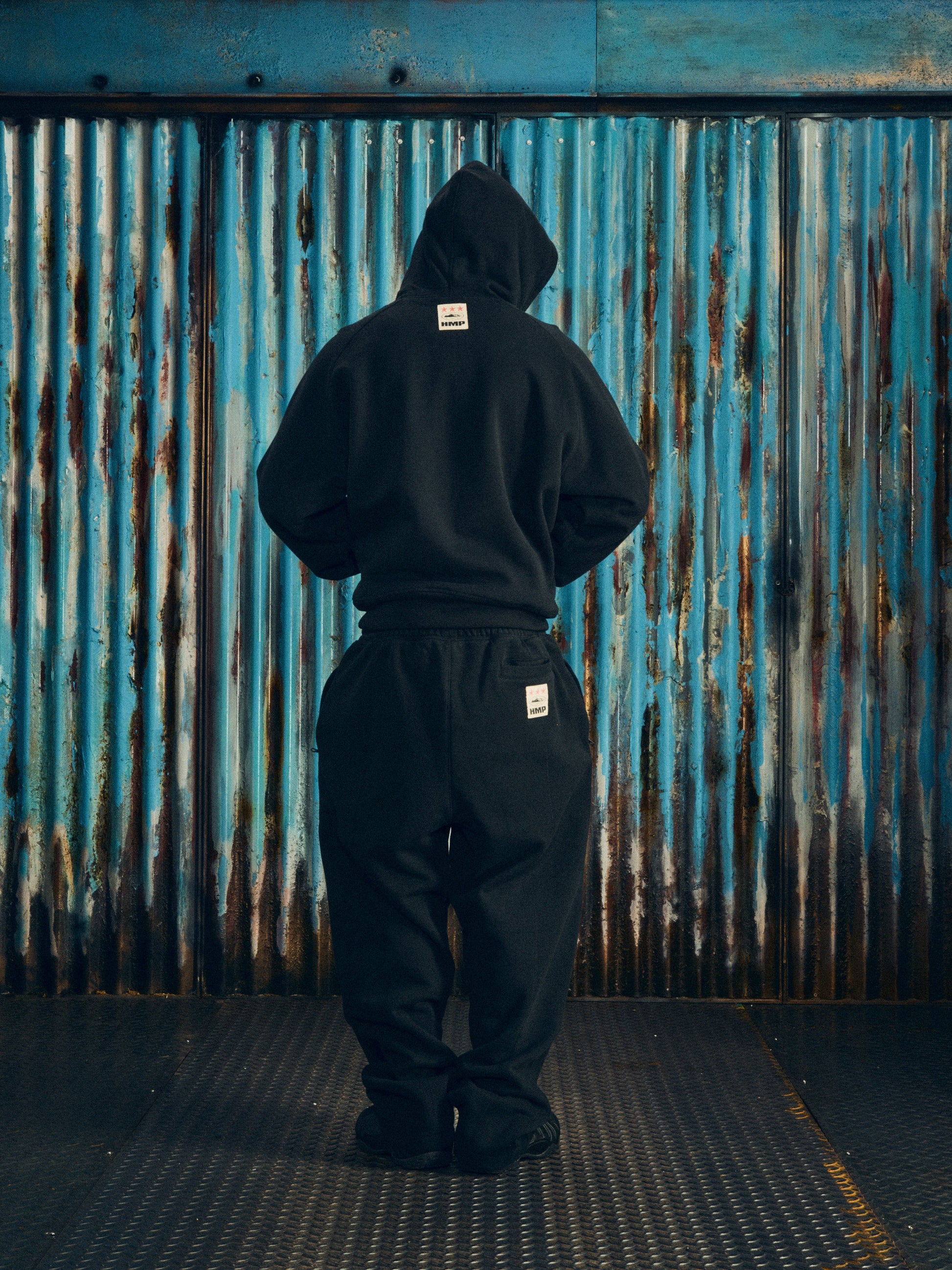 Corteiz HMP OPEN HEM SWEATPANT [BLACK] CRTZRTW
