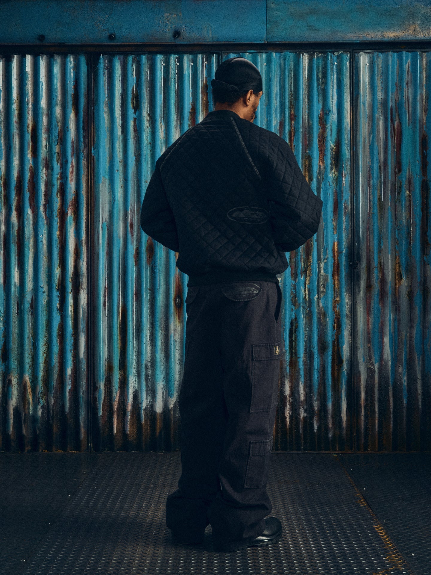 Corteiz QUILTED EXCHANGE BOMBER [BLACK] CRTZRTW