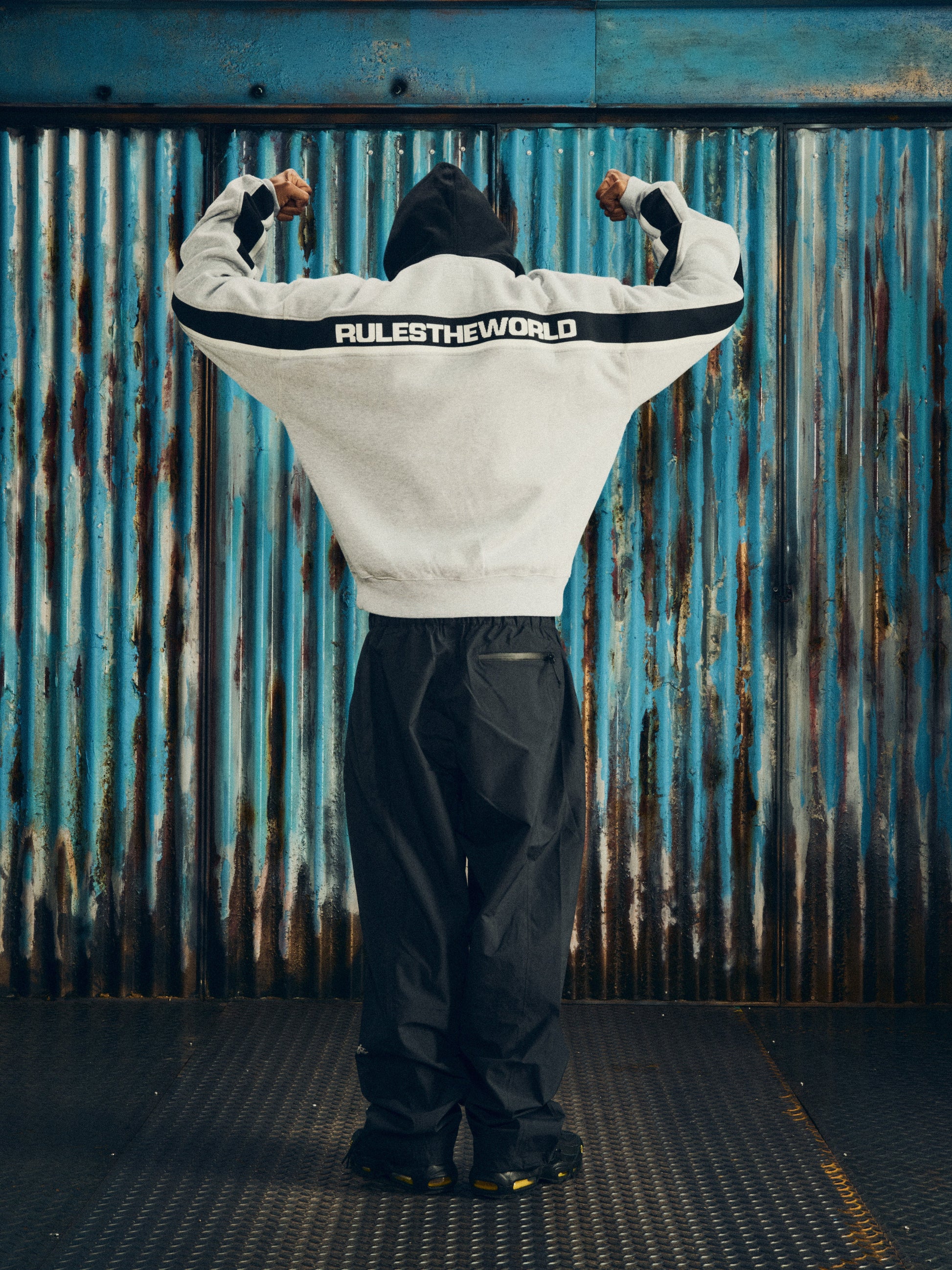 Corteiz RIBBED SPORTEIZ ZIP HOODIE [HEATHER GREY] CRTZRTW