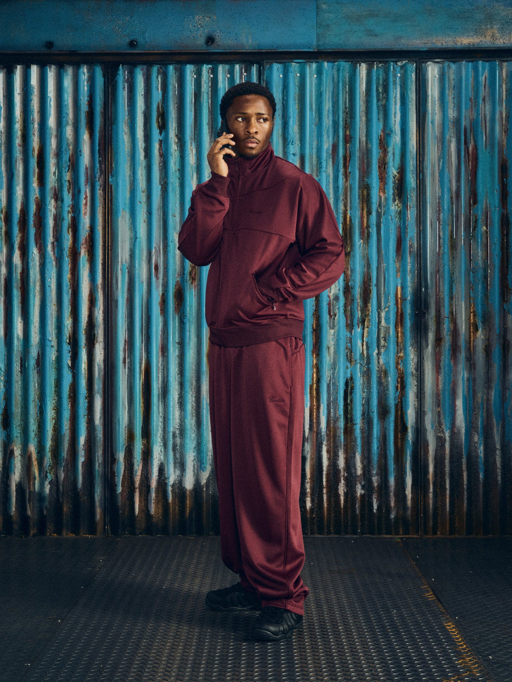 Corteiz SPECIALE TRACK JACKET [BURGUNDY] CRTZRTW