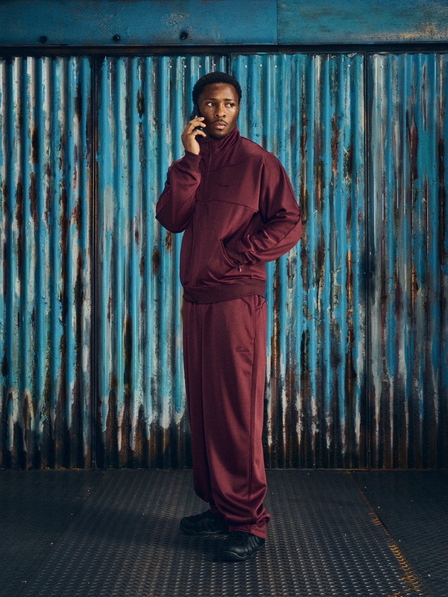 Corteiz SPECIALE TRACK JACKET [BURGUNDY] CRTZRTW