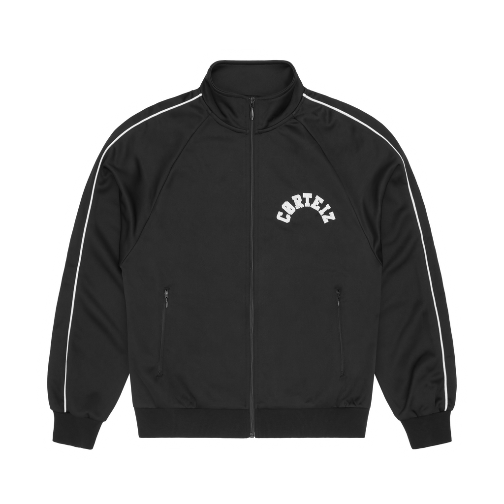 Corteiz CREST ARCH TRACK JACKET [BLACK] CRTZRTW