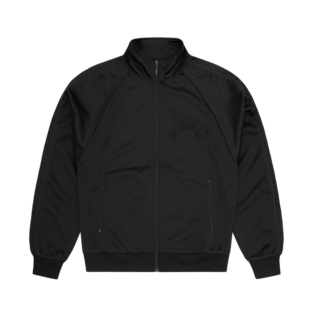 Corteiz CREST ARCH TRACK JACKET [TRIPLE BLACK] CRTZRTW