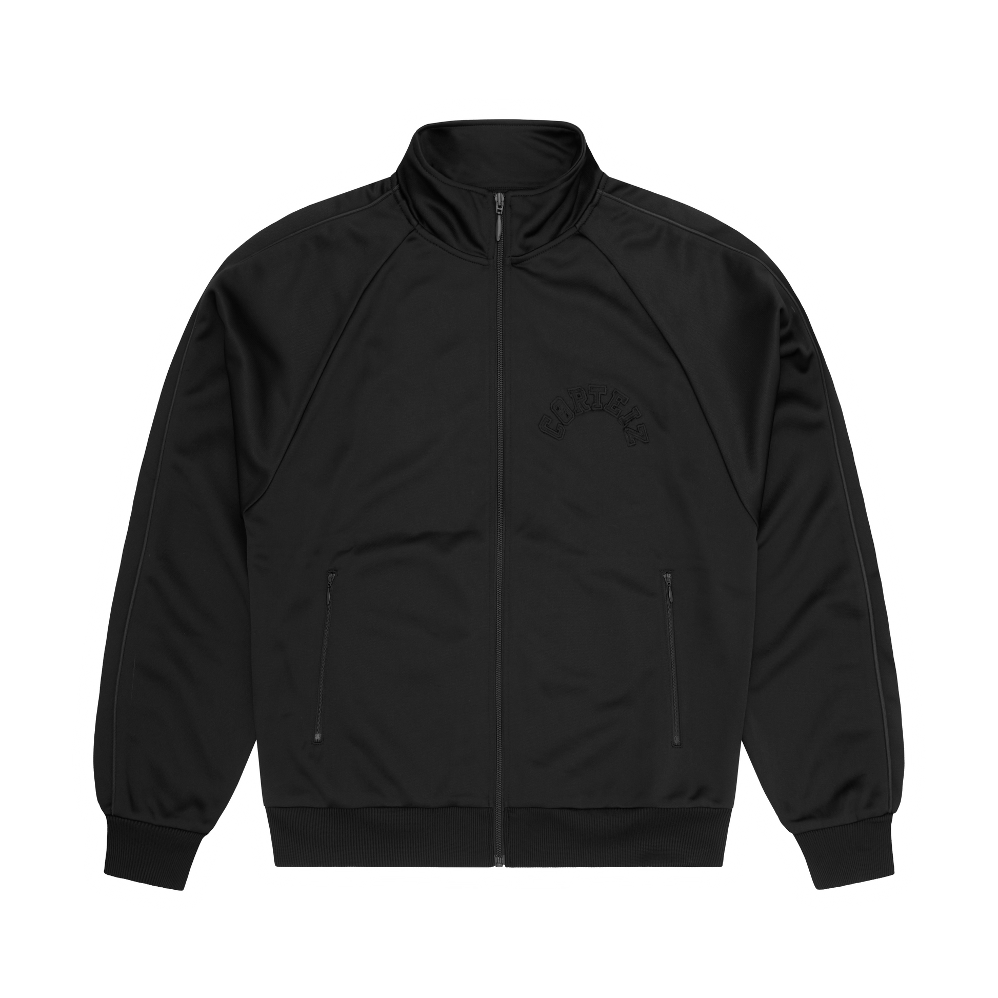Corteiz CREST ARCH TRACK JACKET [TRIPLE BLACK] CRTZRTW