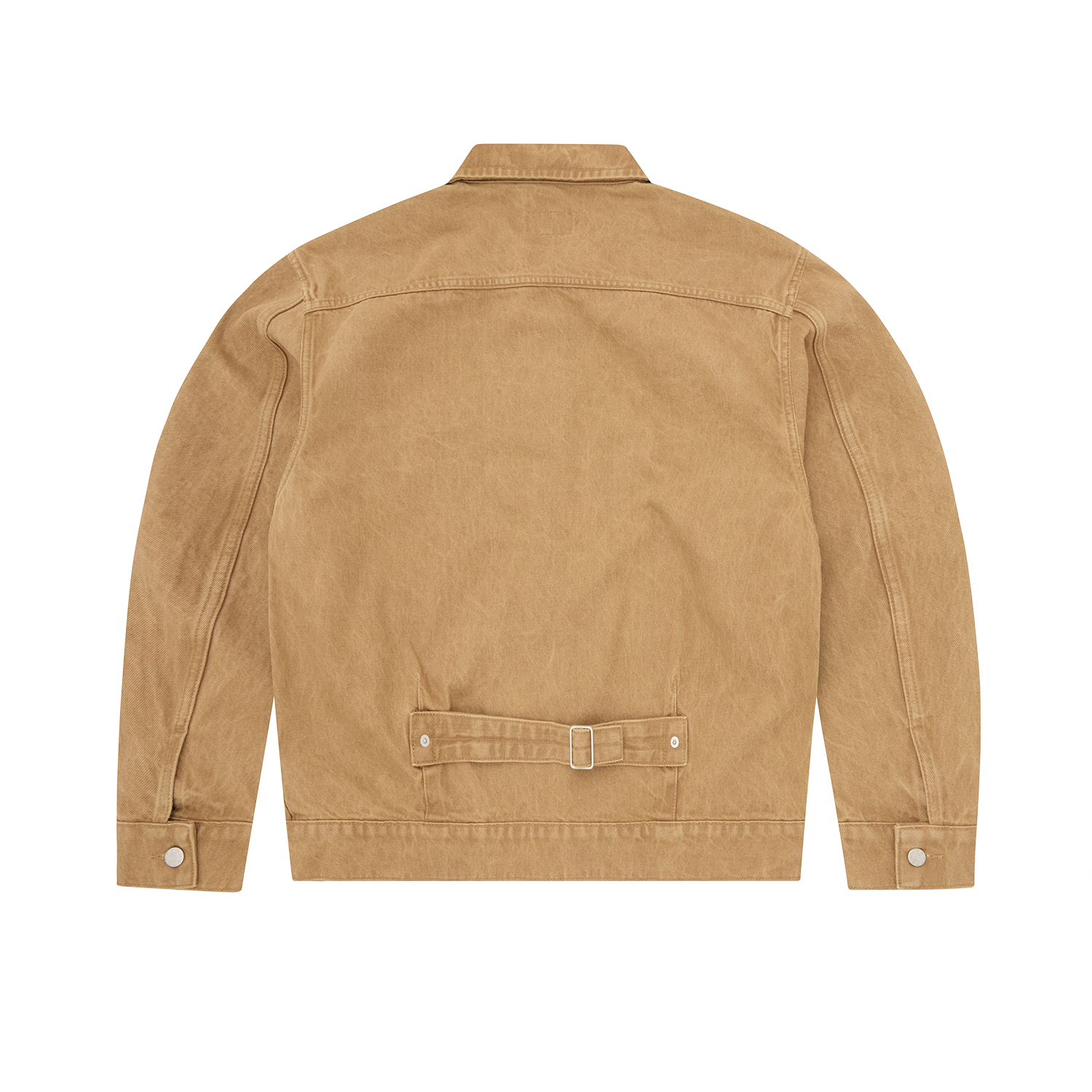 Corteiz CREST CHAINSTITCH DENIM JACKET [TAN] CRTZRTW