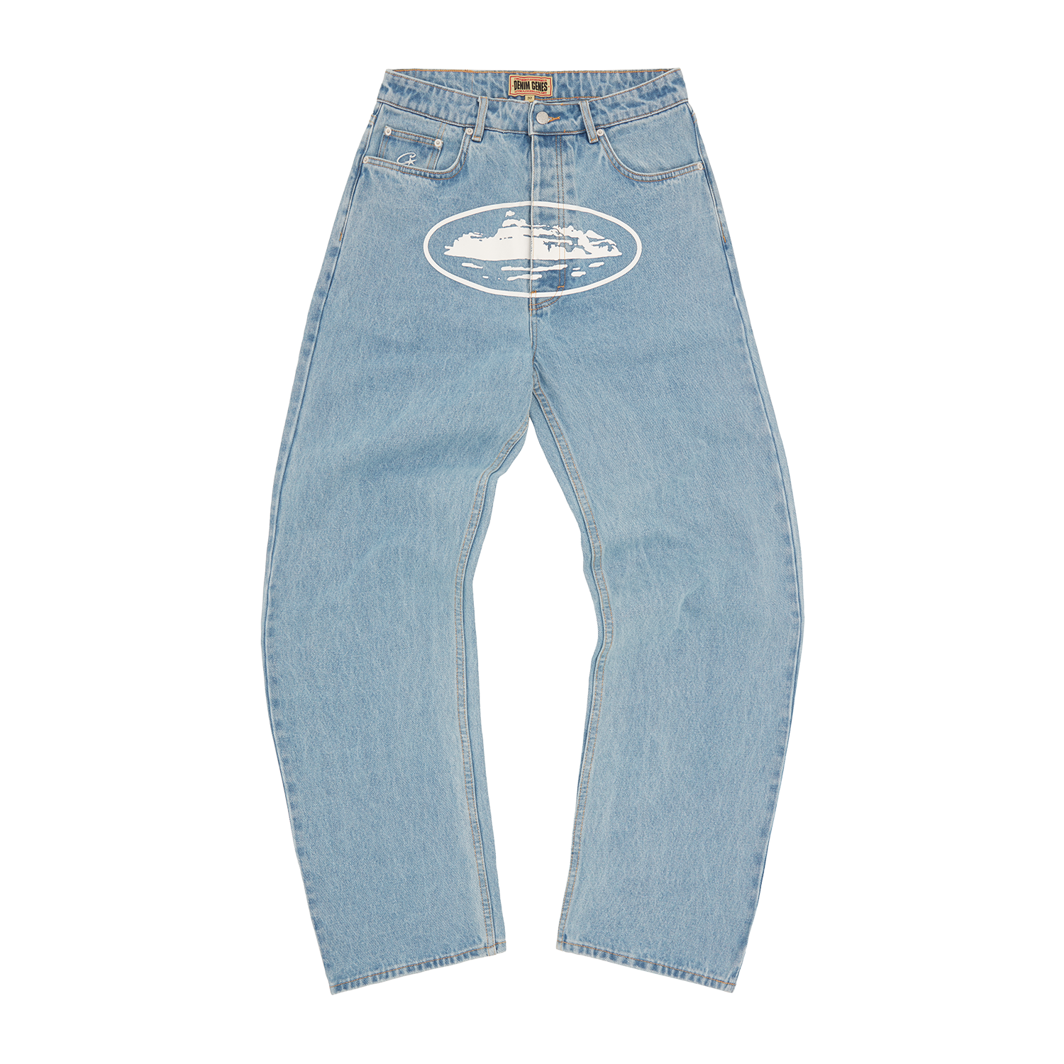 Corteiz ISLAND BAGGY JEANS [STONEWASH] CRTZRTW