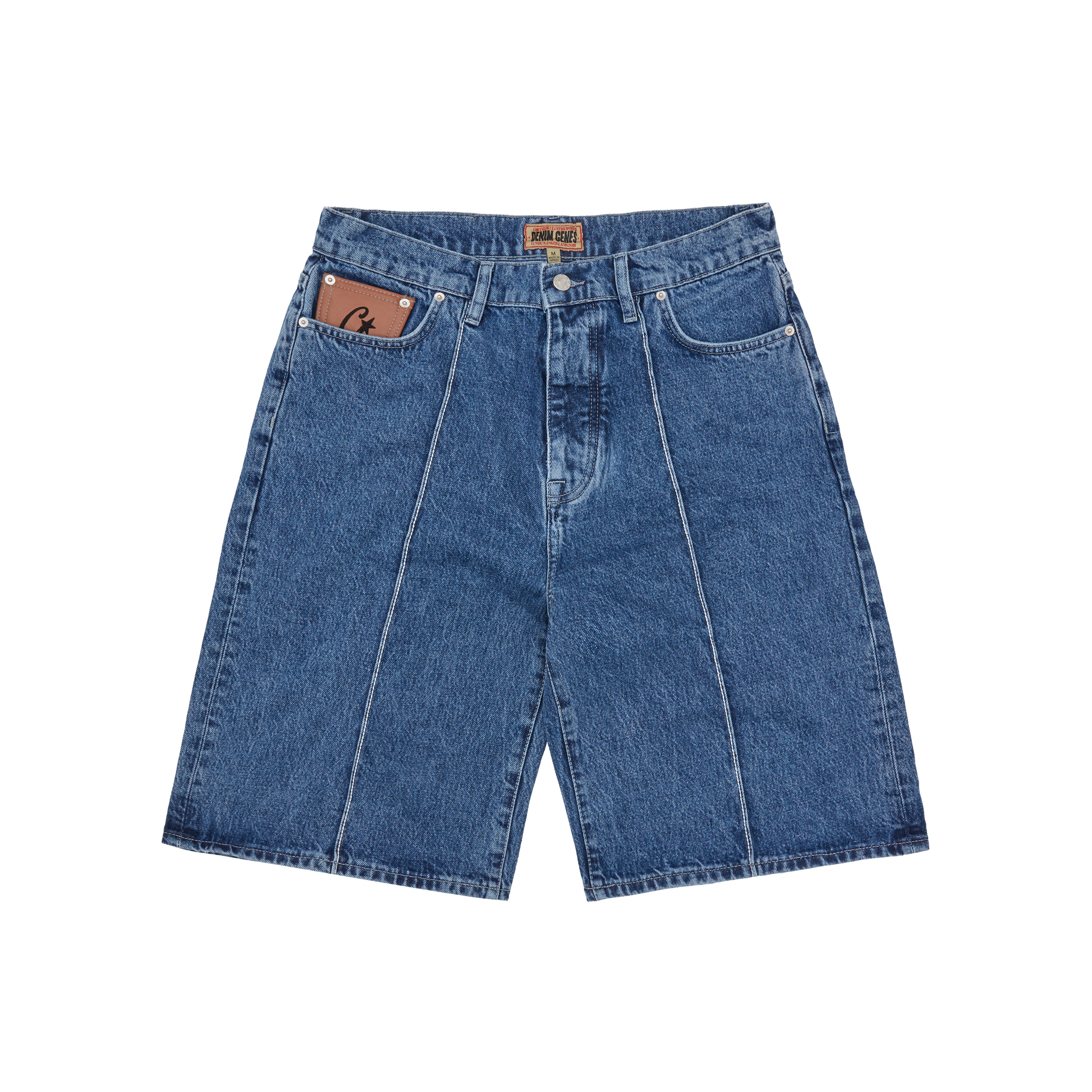 Corteiz C-STAR DENIM SHORT [MIDWASH] CRTZRTW