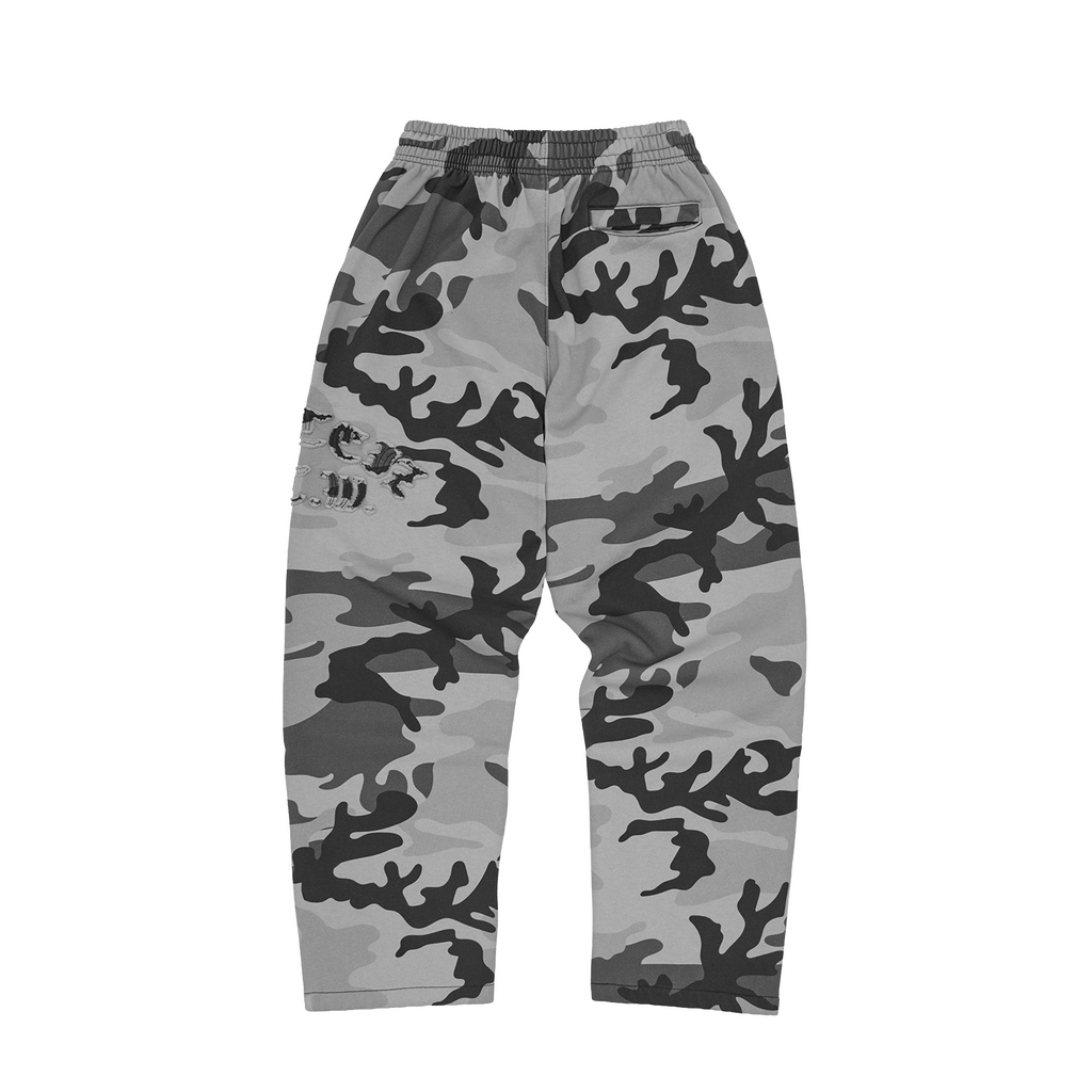 Corteiz DIPLOMATIC OPEN HEM SWEATPANT [WASHED CAMO] CRTZRTW