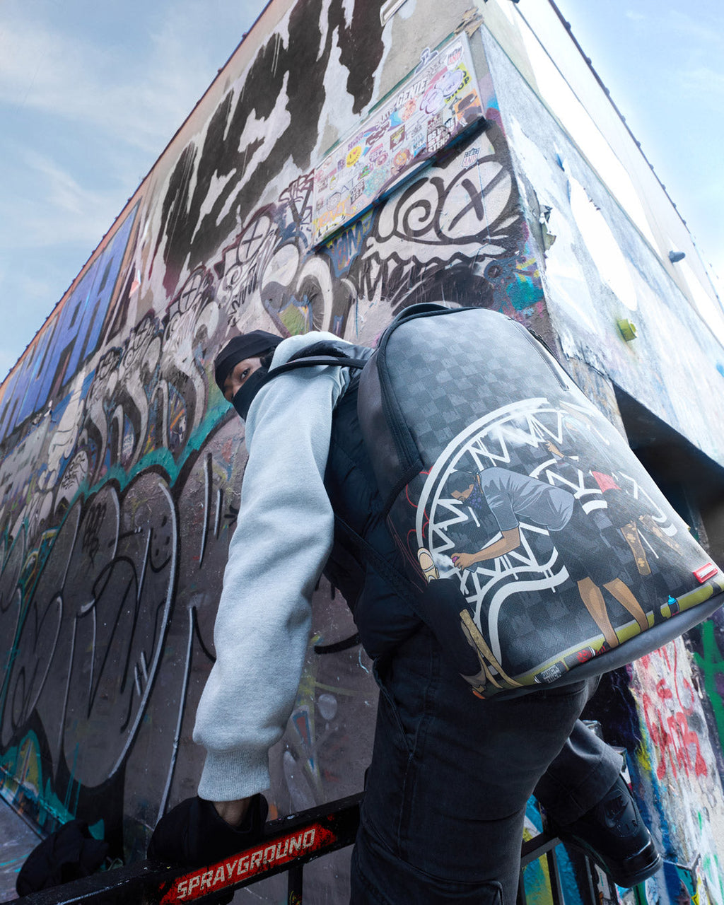 SPRAYGROUND MIDNIGHT MURAL BACKPACK