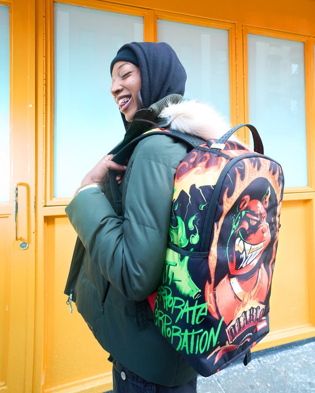 SPRAYGROUND DIABLO BILLION BURNIN BACKPACK