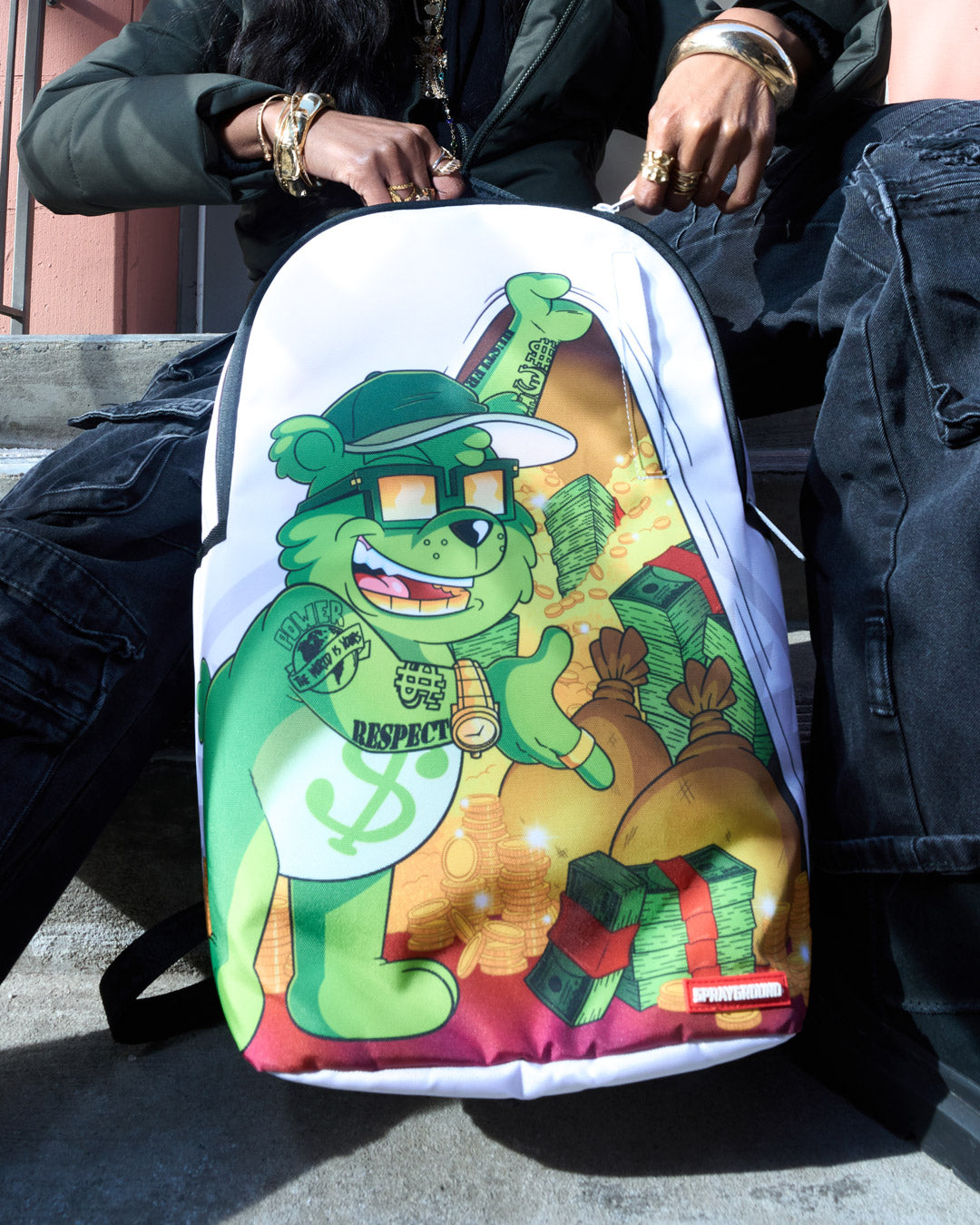 SPRAYGROUND MONEYBEAR CASH CUB BACKPACK
