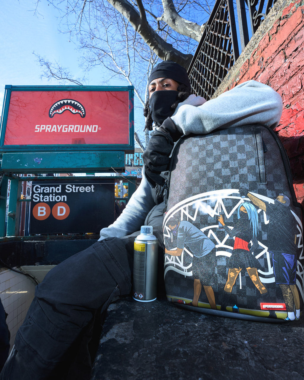 SPRAYGROUND MIDNIGHT MURAL BACKPACK
