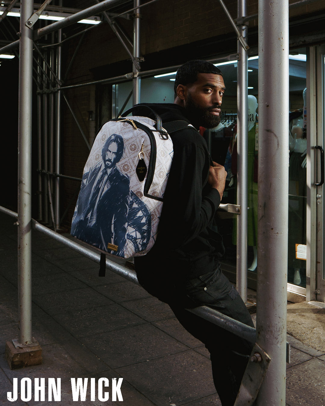 SPRAYGROUND JOHN WICK BORN FOR THIS BACKPACK