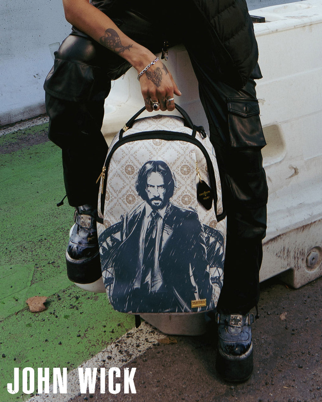 SPRAYGROUND JOHN WICK BORN FOR THIS BACKPACK