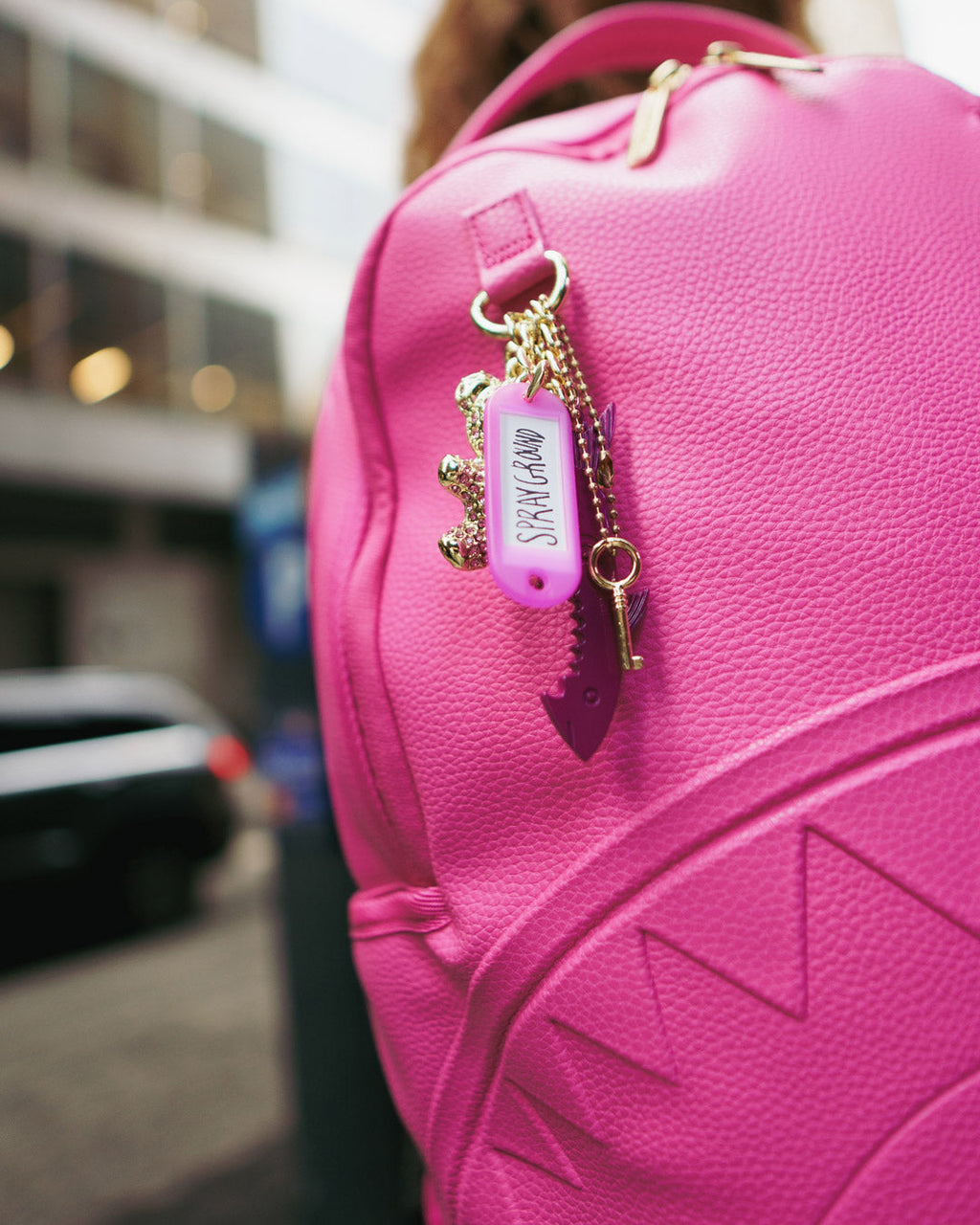 SPRAYGROUND PINK POP SHARK BACKPACK