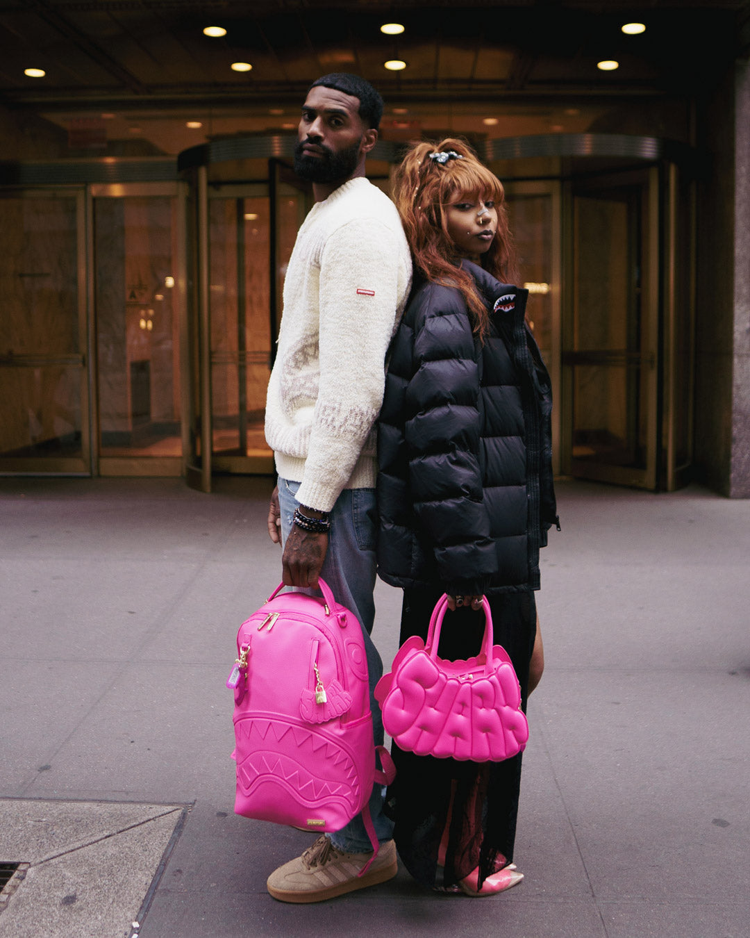SPRAYGROUND PINK POP SHARK BACKPACK