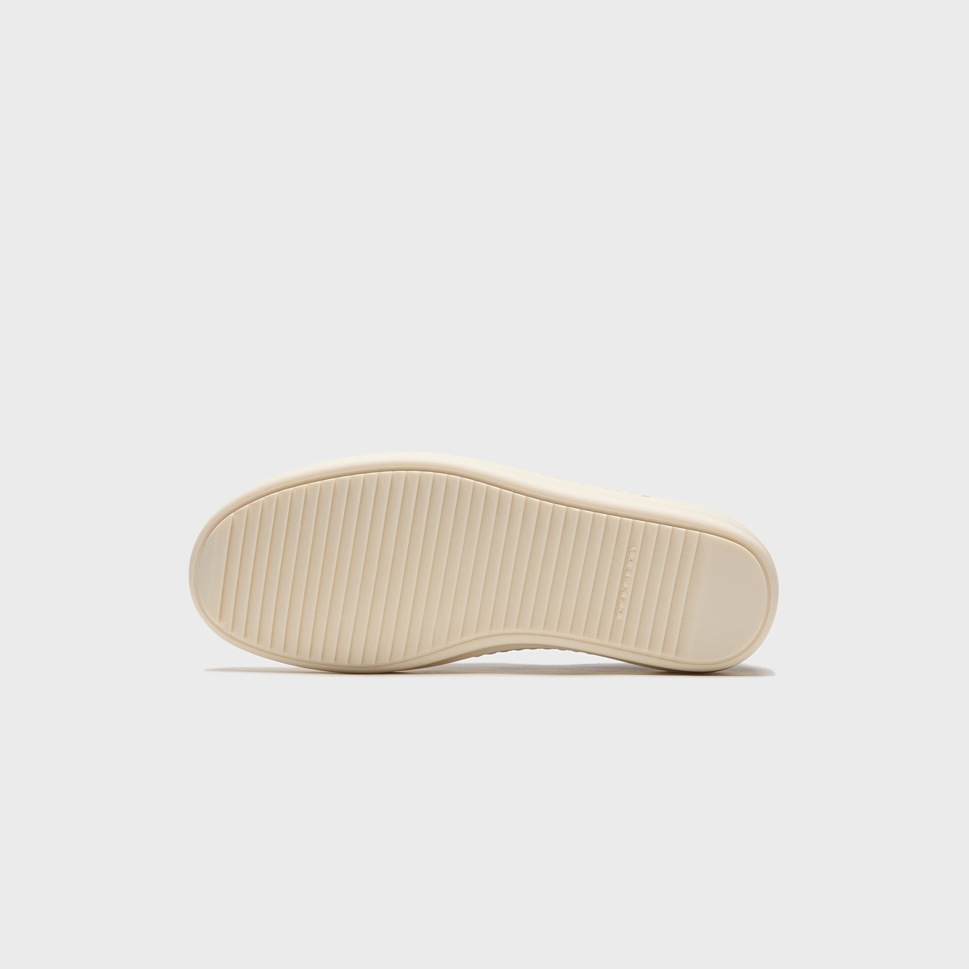 Rick Owens Temple Penta Boat Sneaks - Black / Milk