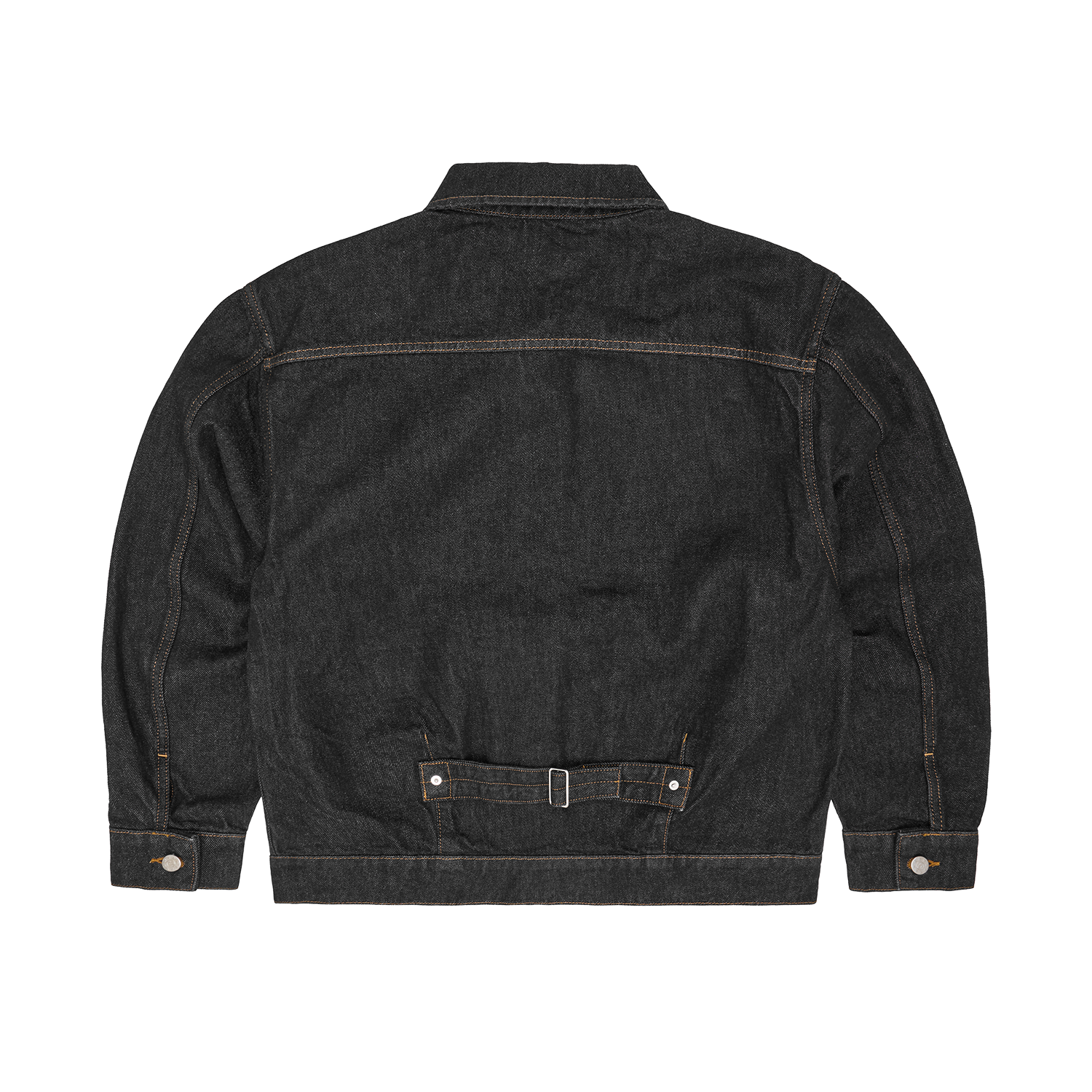 Corteiz DUAL STRIPE DENIM JACKET [WASHED BLACK] CRTZRTW