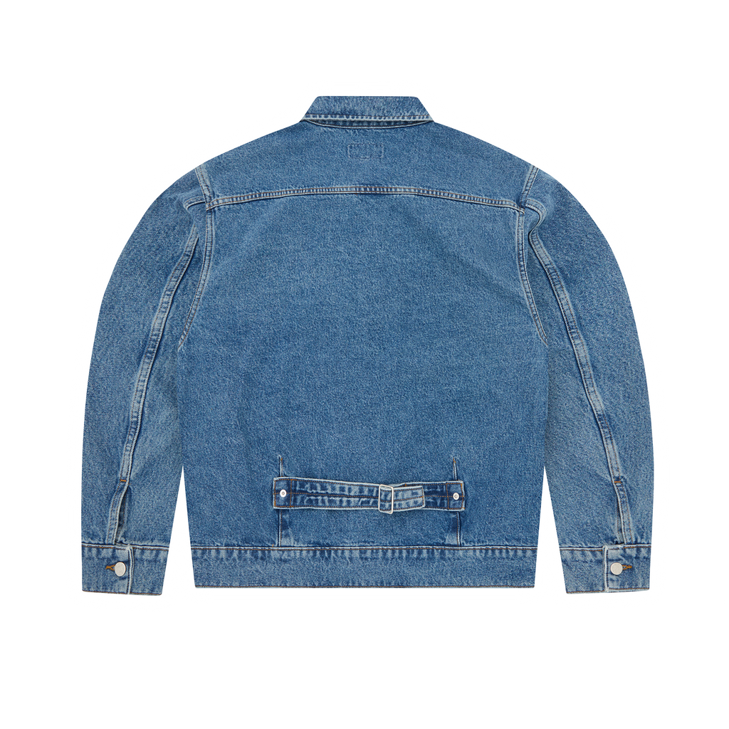 Corteiz DUAL STRIPE DENIM JACKET [MIDWASH] CRTZRTW