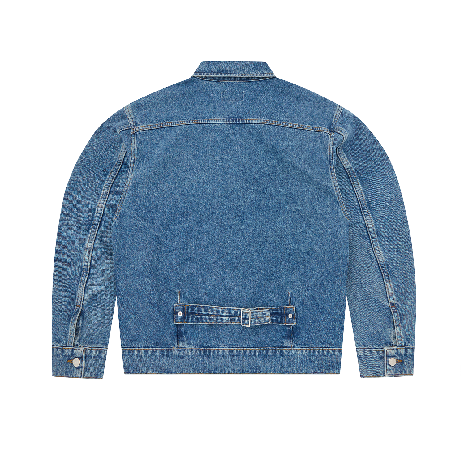 Corteiz DUAL STRIPE DENIM JACKET [MIDWASH] CRTZRTW