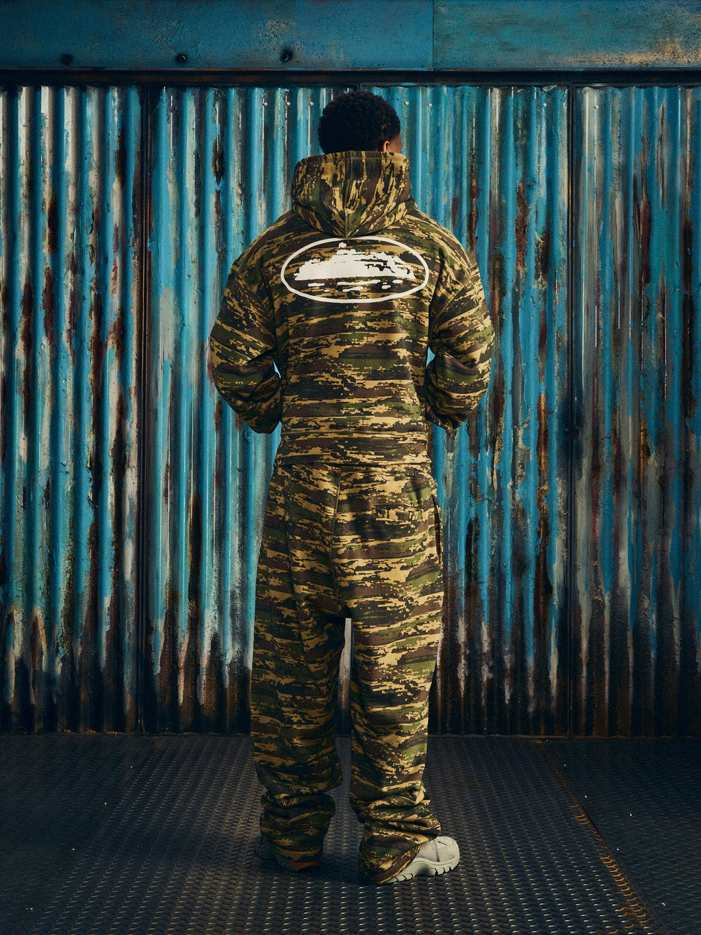 Corteiz ISLAND PUFF PRINT ZIP HOODIE [DIGI CAMO] CRTZRTW