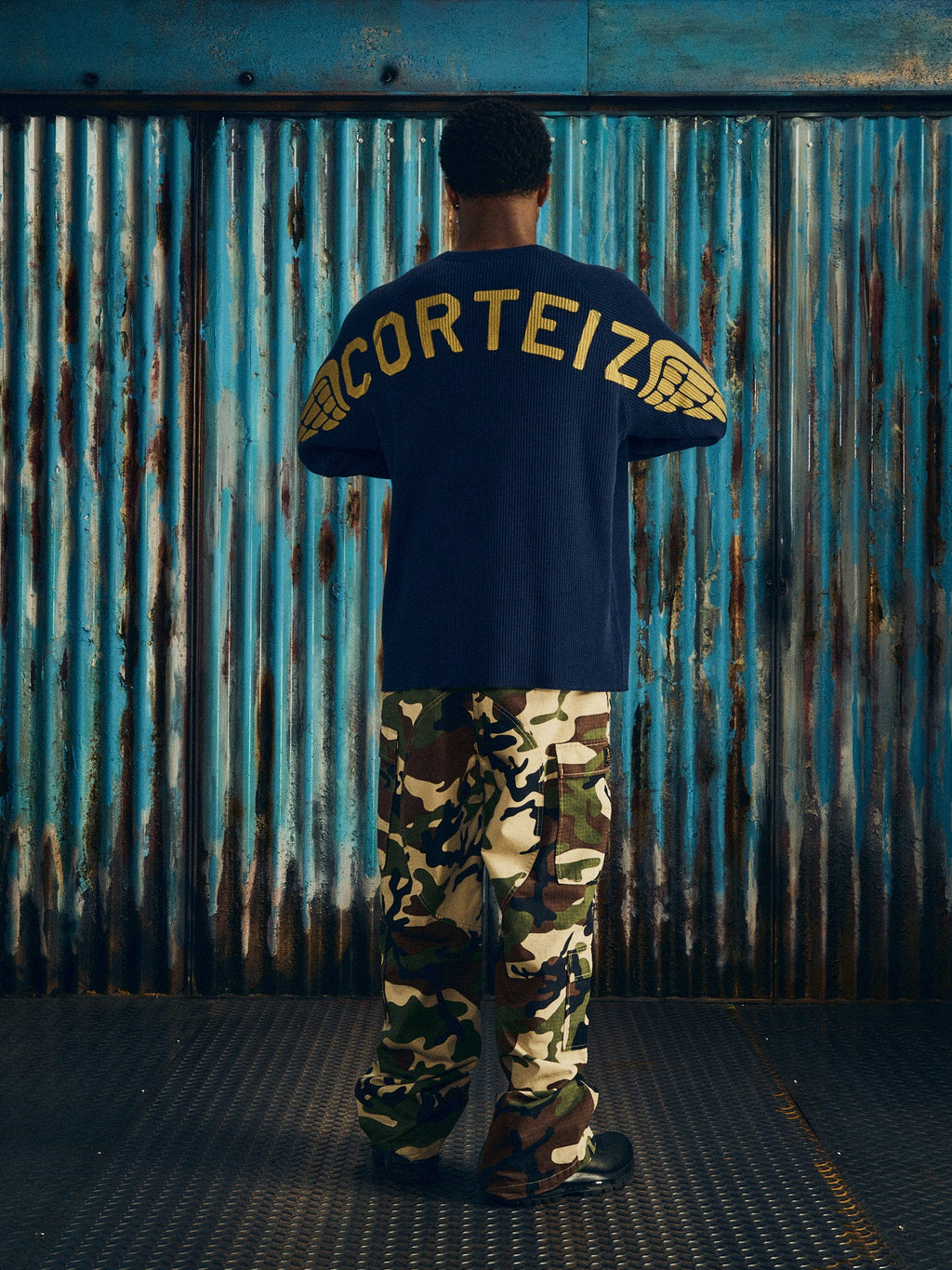Corteiz WINGS WAFFLE THERMAL [NAVY] CRTZRTW