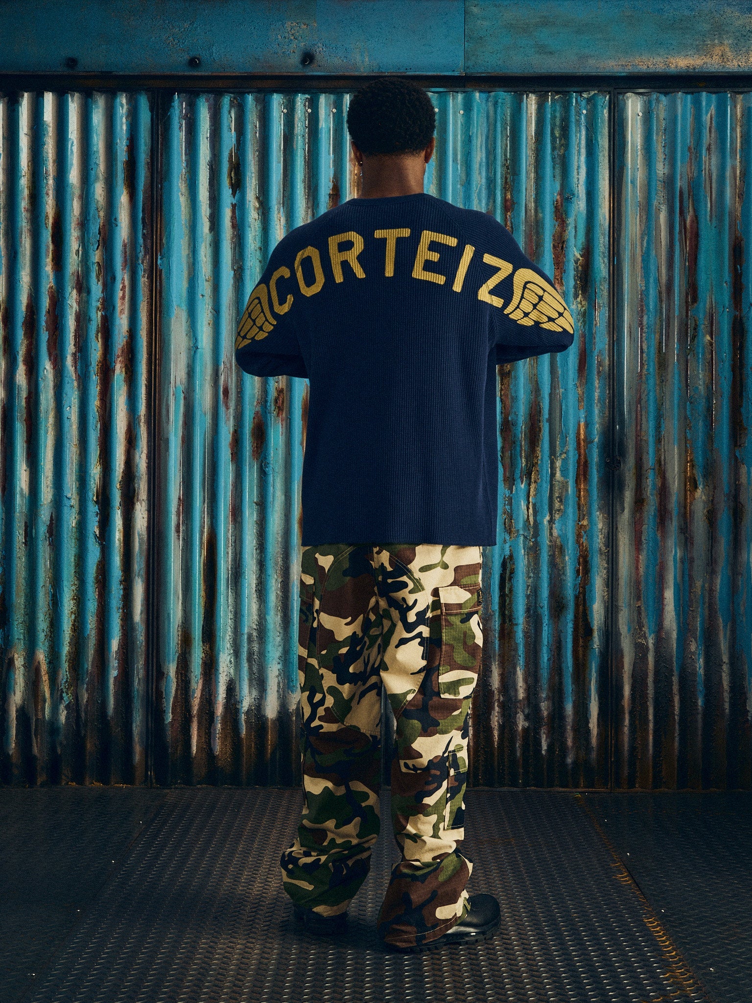 Corteiz WINGS WAFFLE THERMAL [NAVY] CRTZRTW