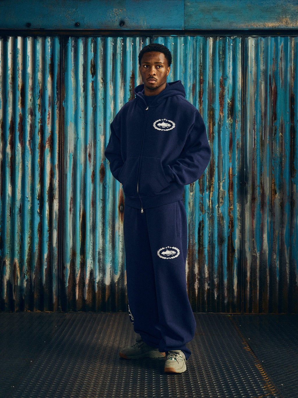 Corteiz SUPERIOR ROYALE ZIP HOODIE [NAVY] CRTZRTW