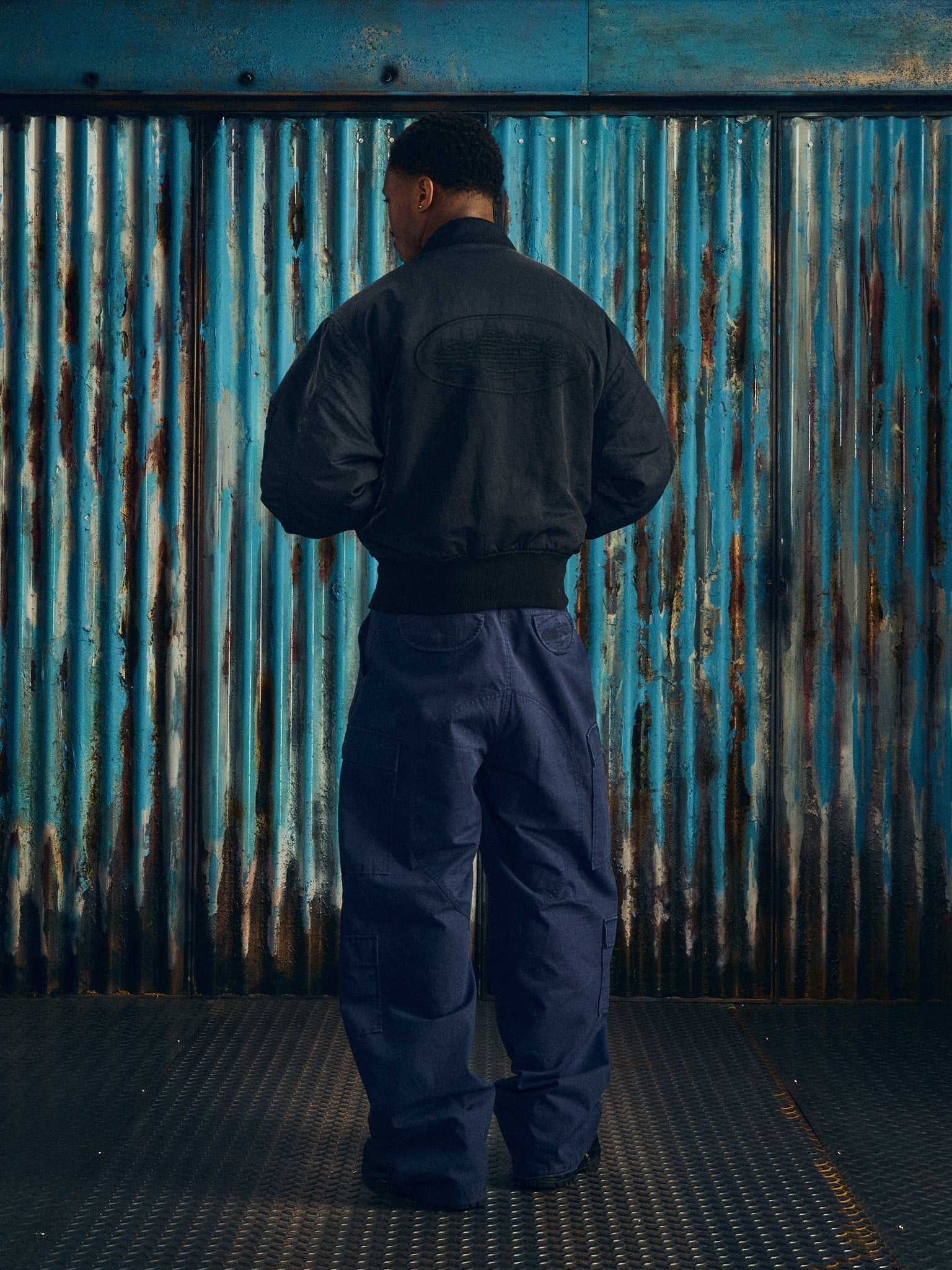 Corteiz ALCATRAZ BOMBER JACKET [VINTAGE BLACK] CRTZRTW