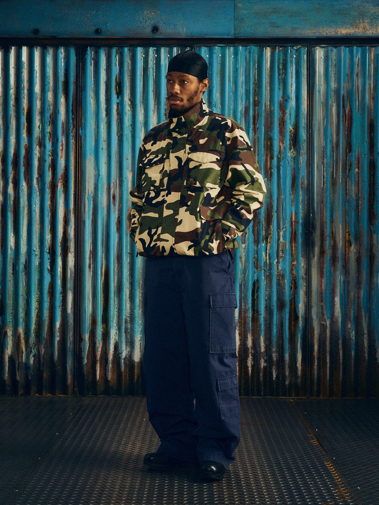 Corteiz GUERILLAZ CARGO PANT [NAVY] CRTZRTW