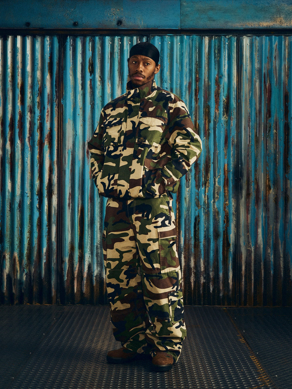 Corteiz GUERILLAZ FIELD JACKET [WOODLAND CAMO] CRTZRTW