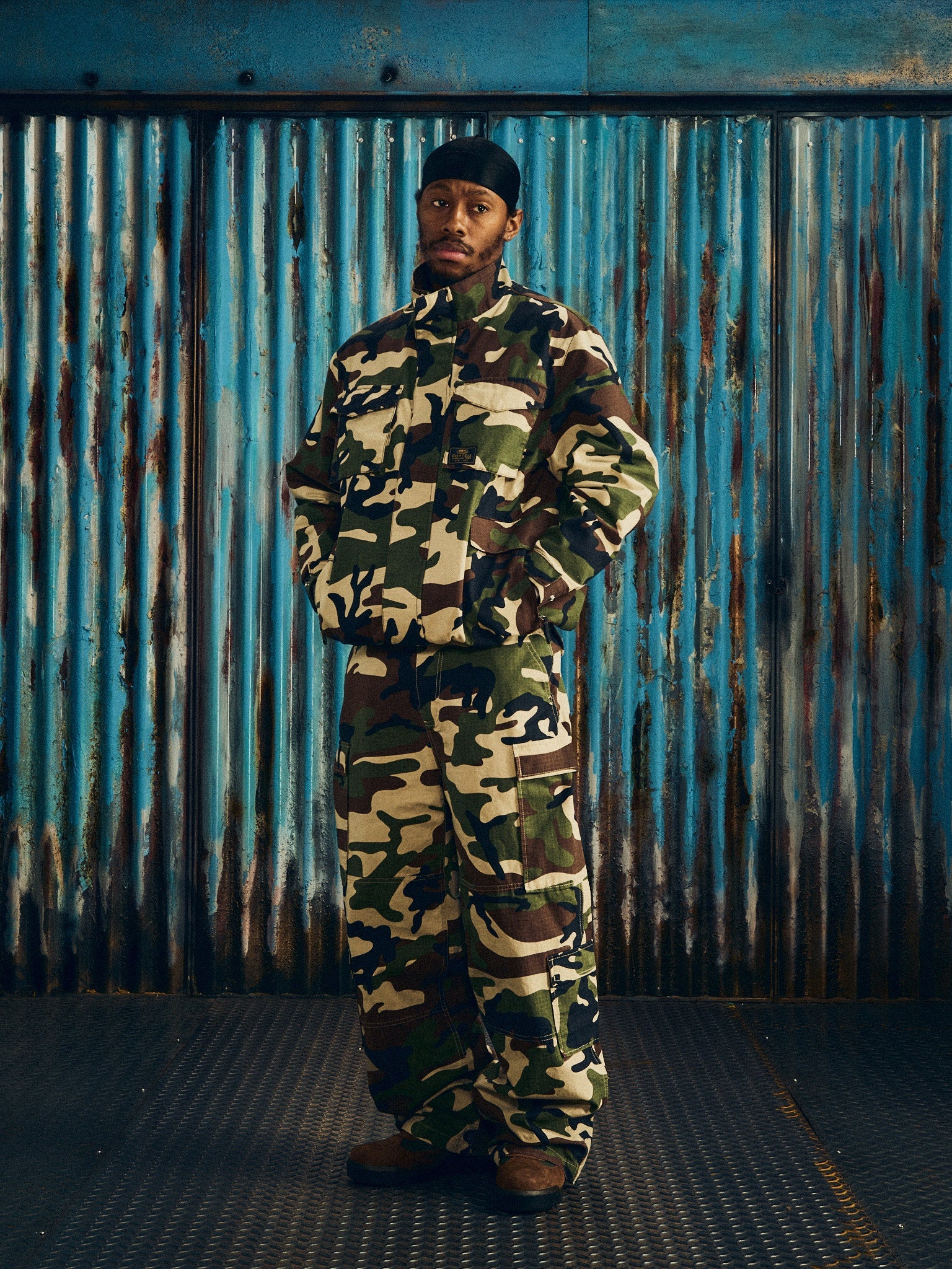 Corteiz GUERILLAZ FIELD JACKET [WOODLAND CAMO] CRTZRTW