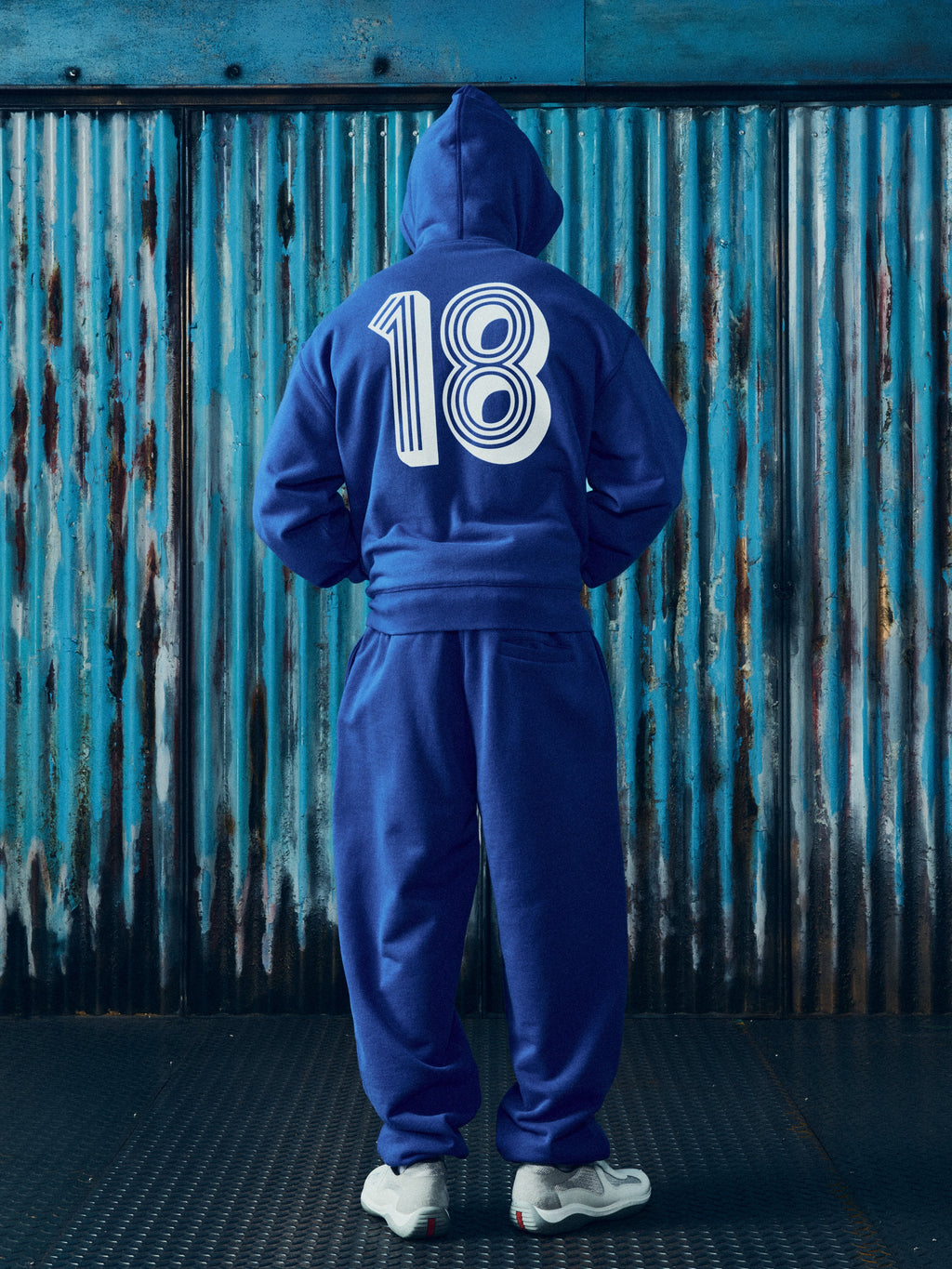 Corteiz GHINI ZIP HOODIE [ROYAL BLUE] CRTZRTW