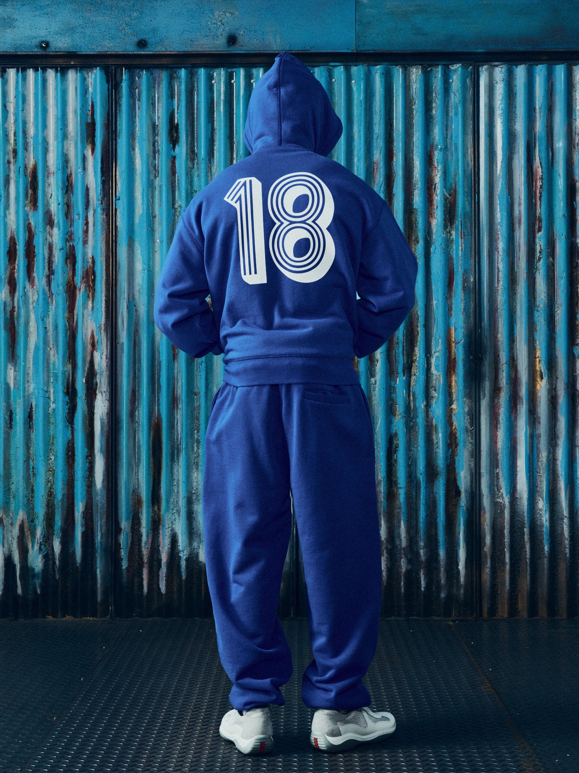 Corteiz GHINI ZIP HOODIE [ROYAL BLUE] CRTZRTW