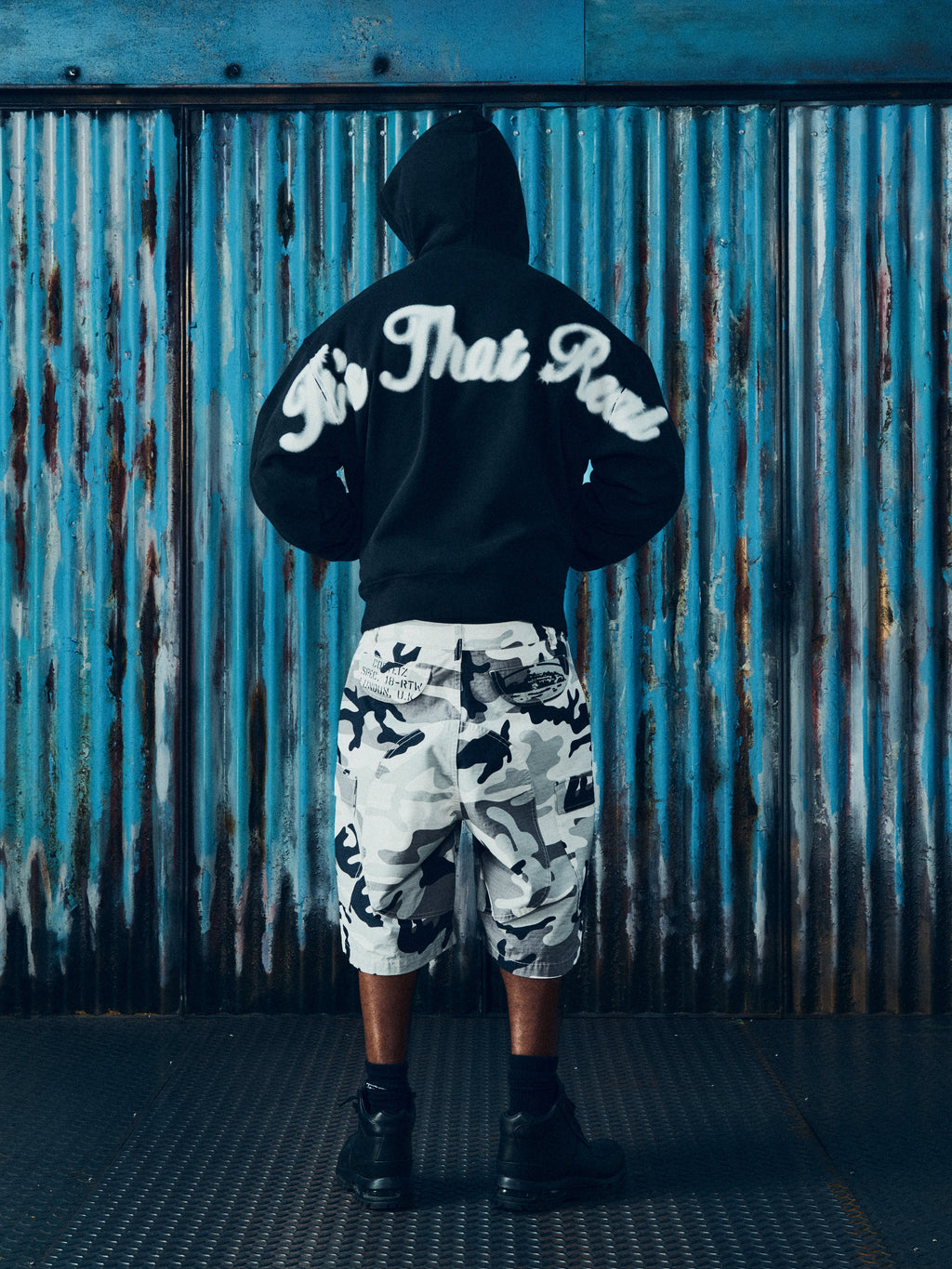 Corteiz GABRIEL MOSES ZIP HOODIE [BLACK] CRTZRTW