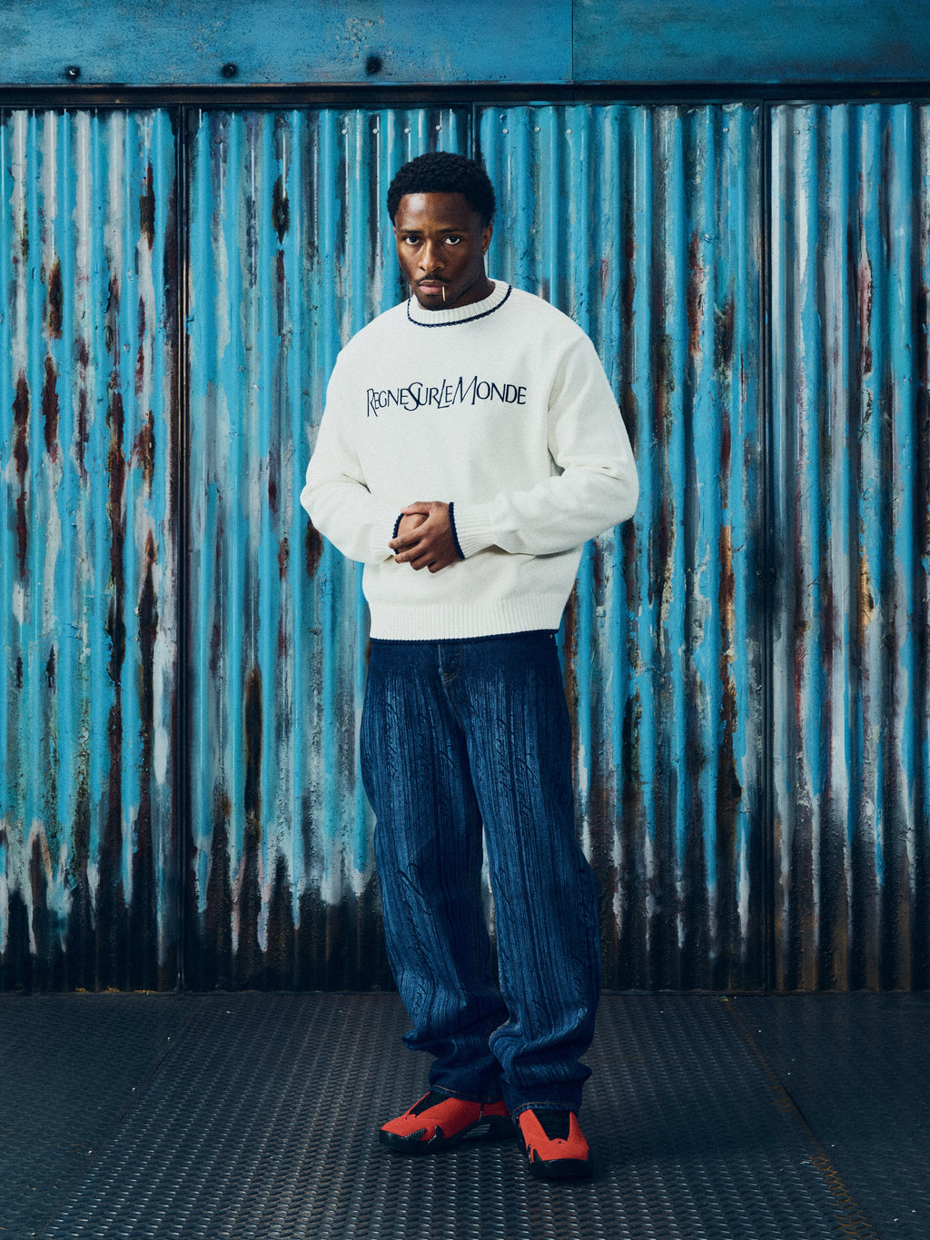 Corteiz RSLM KNIT CREWNECK [CREAM] CRTZRTW