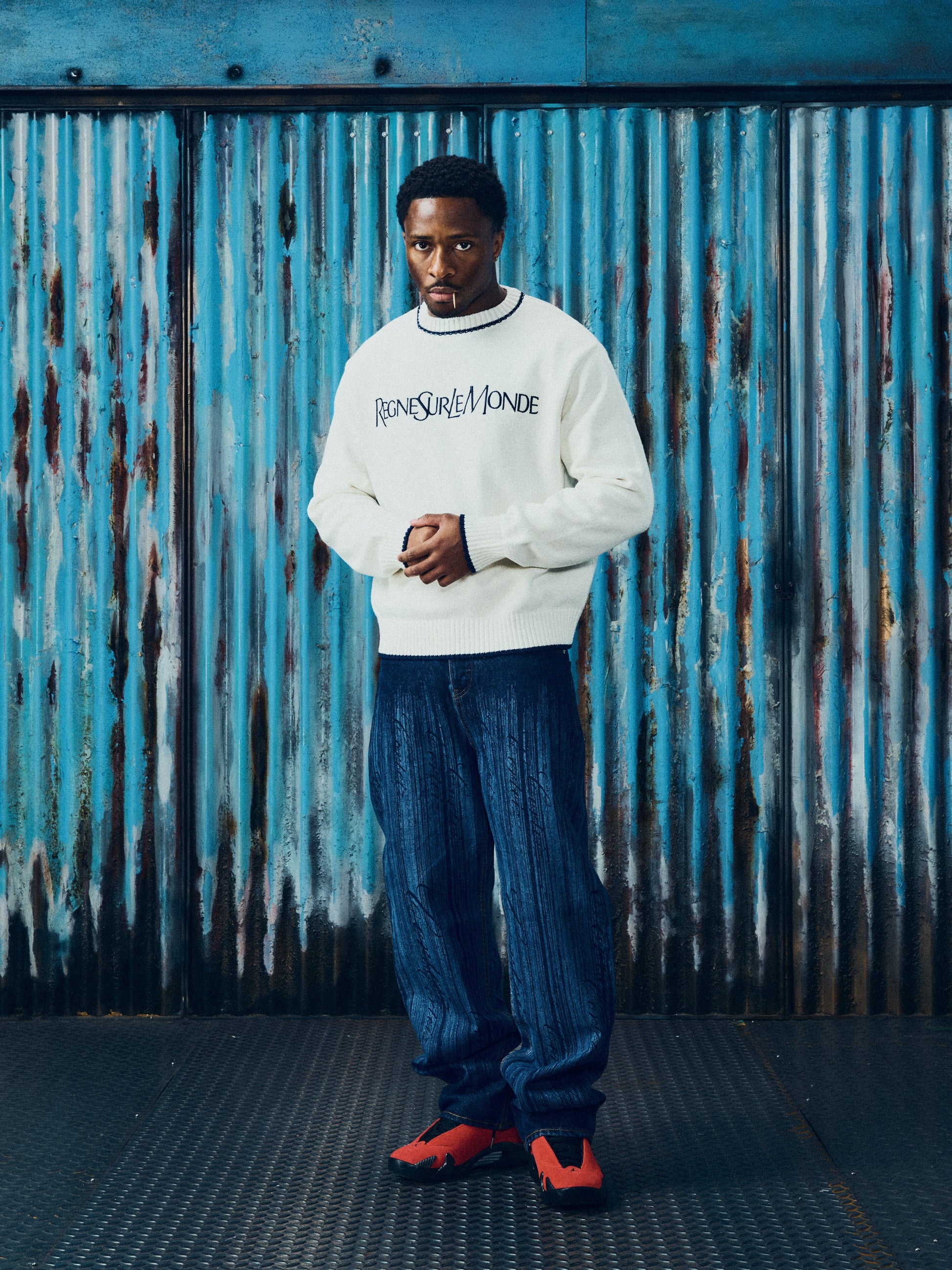 Corteiz RSLM KNIT CREWNECK [CREAM] CRTZRTW