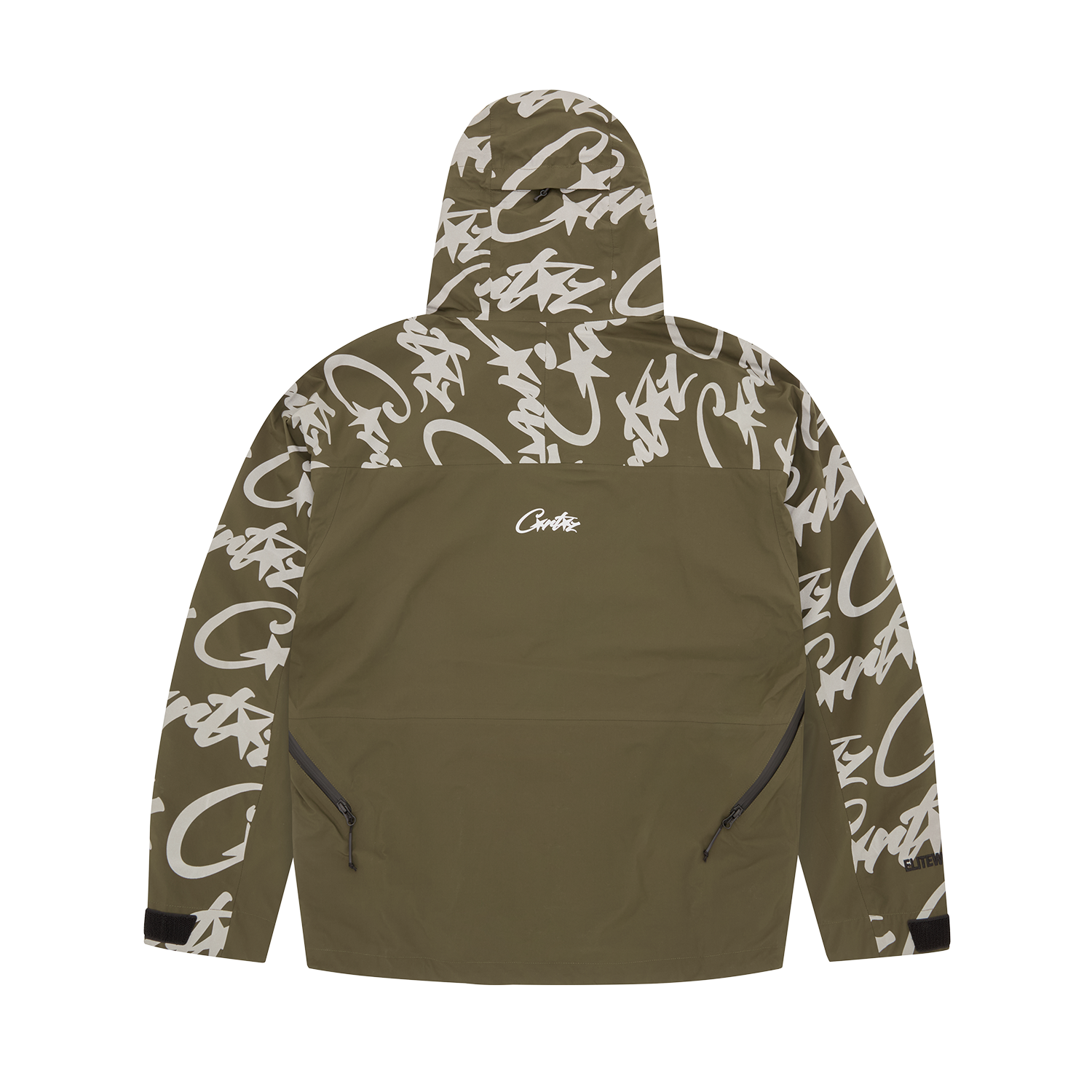 Corteiz ELITEWORK™ WATERPROOF SHELL JACKET V2 [KHAKI] CRTZRTW