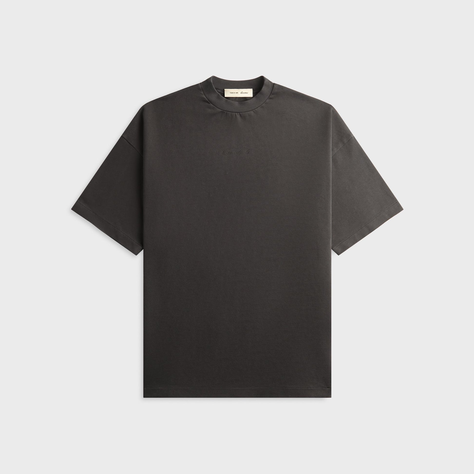 Essentials Signature 90s Short Sleeve Tee - Faded Black